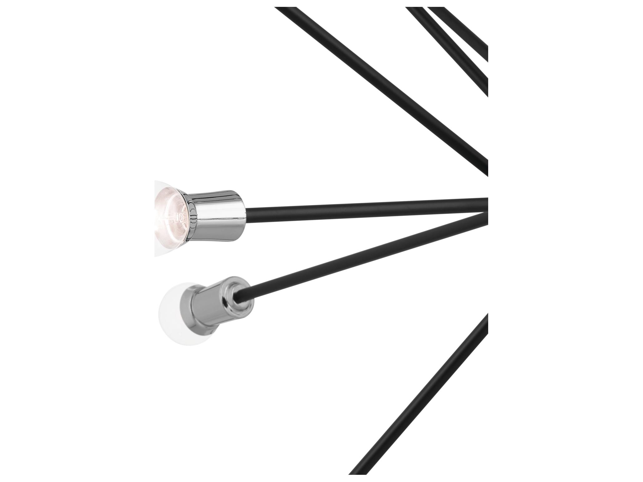 Kichler Armstrong 16-Light Black Linear Sputnik Pendant