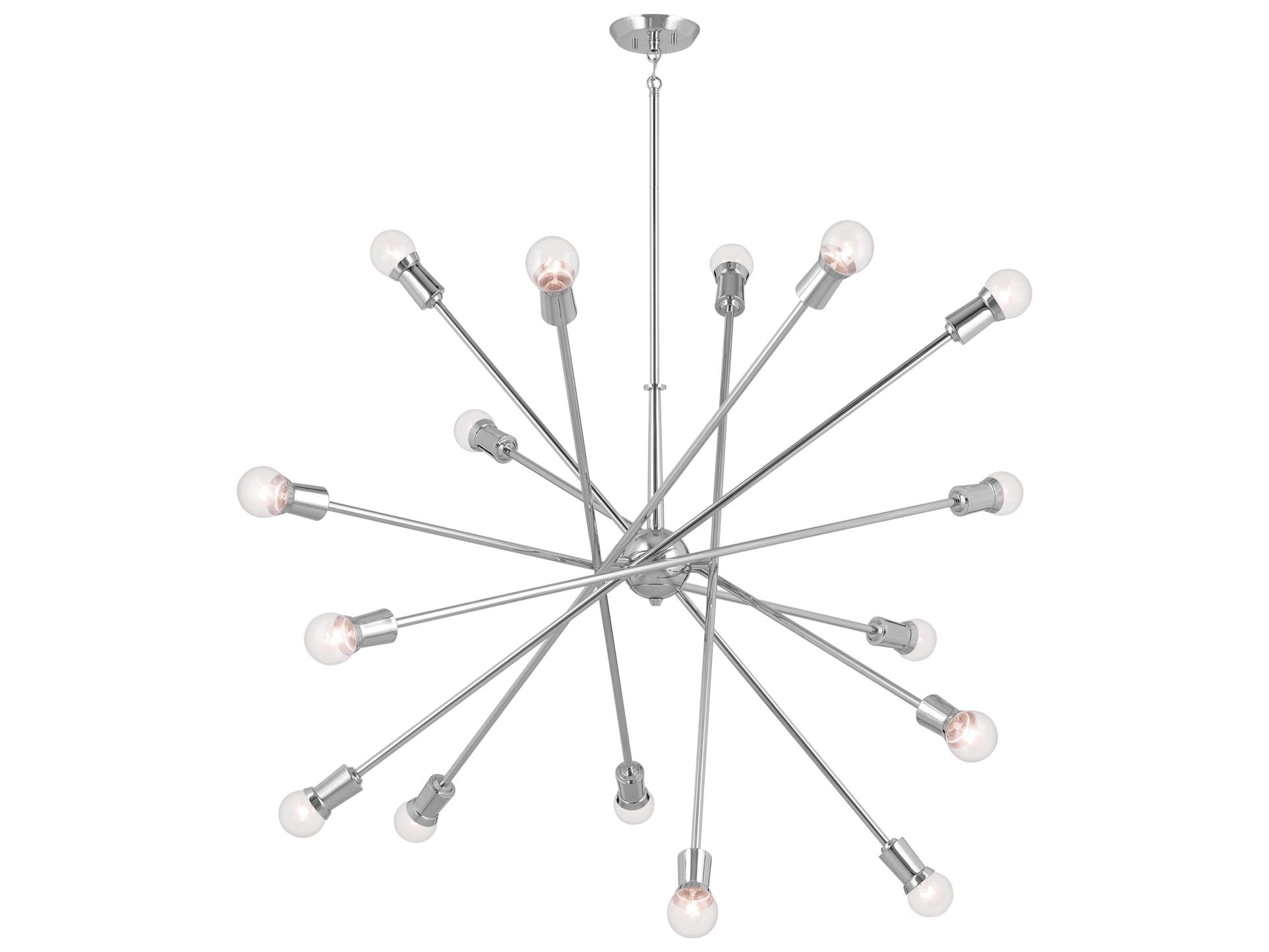 Kichler Armstrong 16-Light Chrome Linear Sputnik Pendant