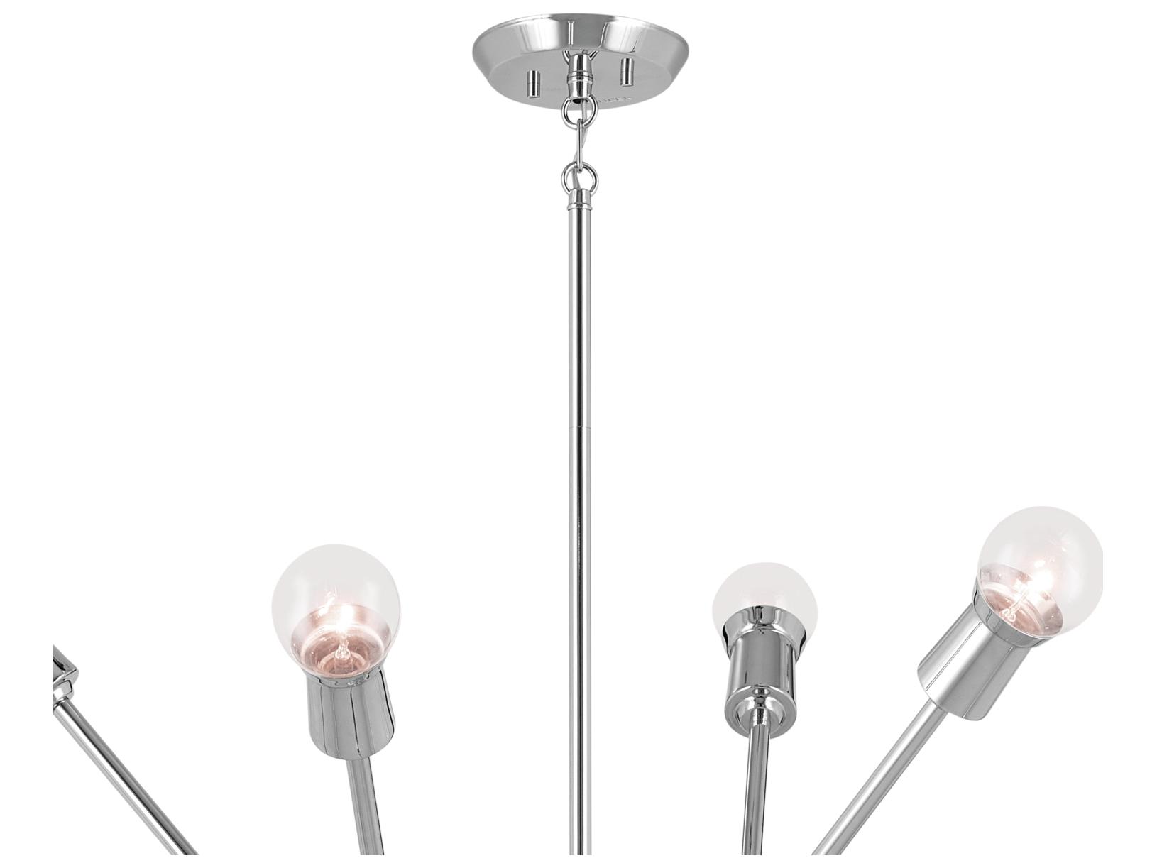 Kichler Armstrong 16-Light Chrome Linear Sputnik Pendant