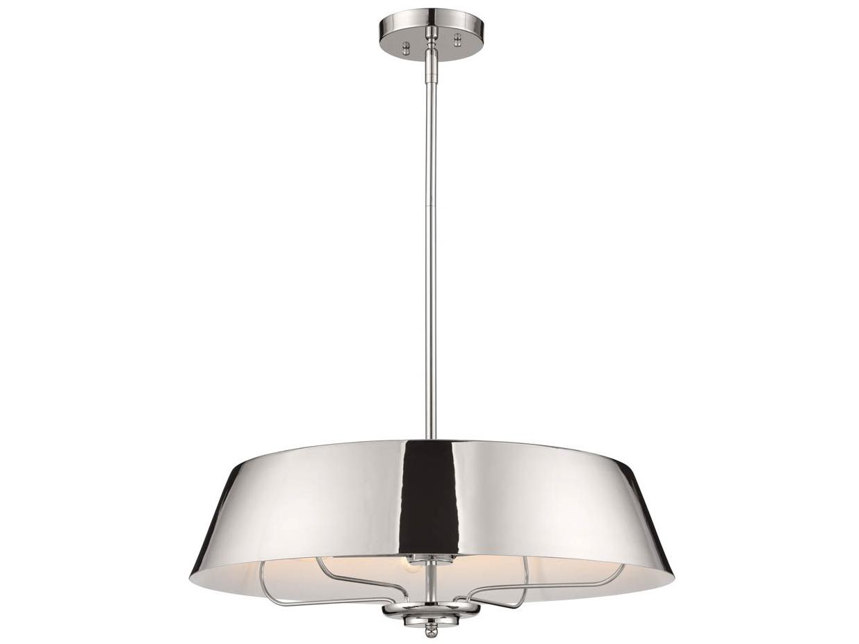 Kichler Luella 4-Light Polished Nickel Empire Pendant