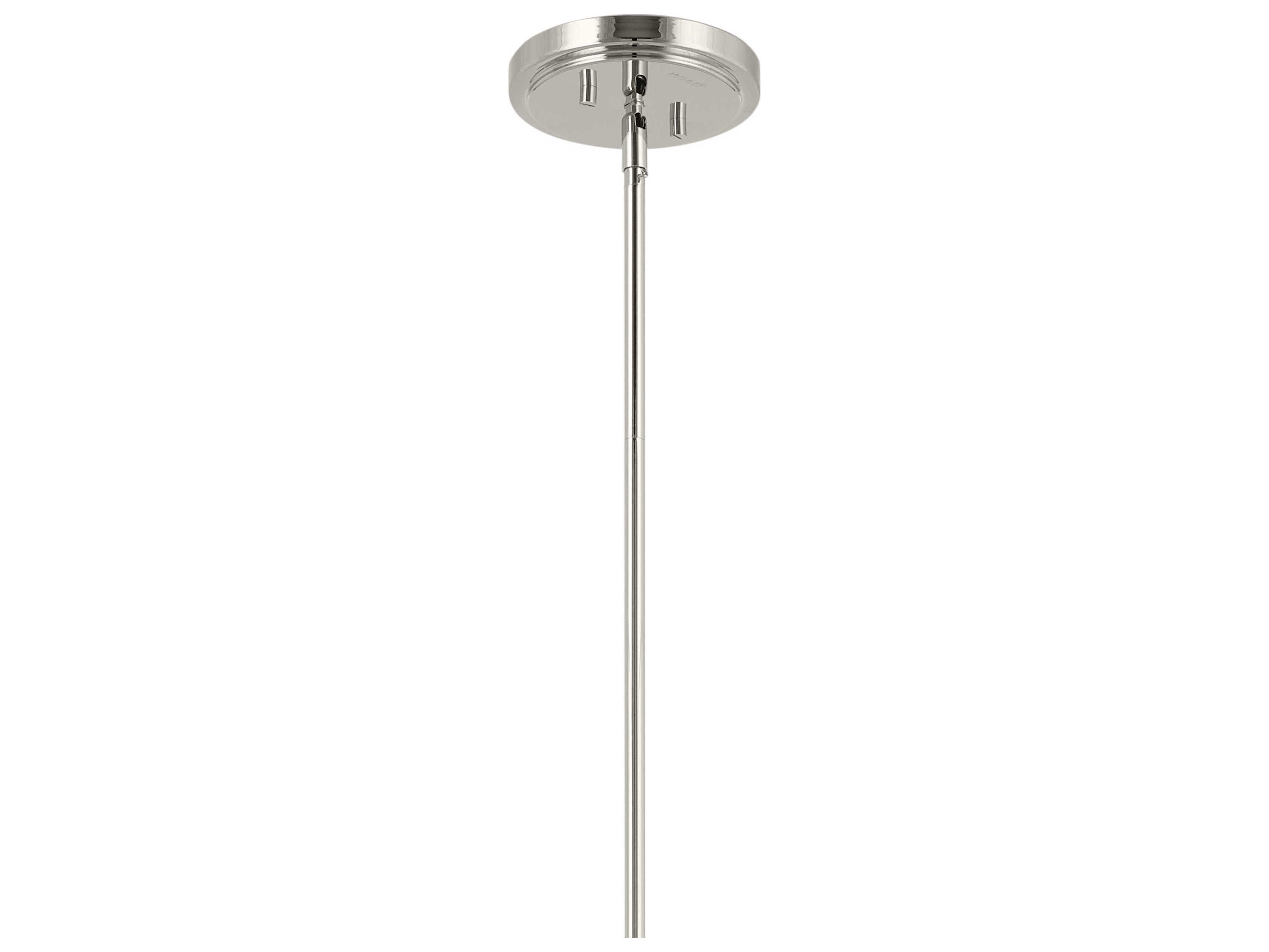 Kichler Odensa 8-Light Polished Nickel Candelabra Chandelier