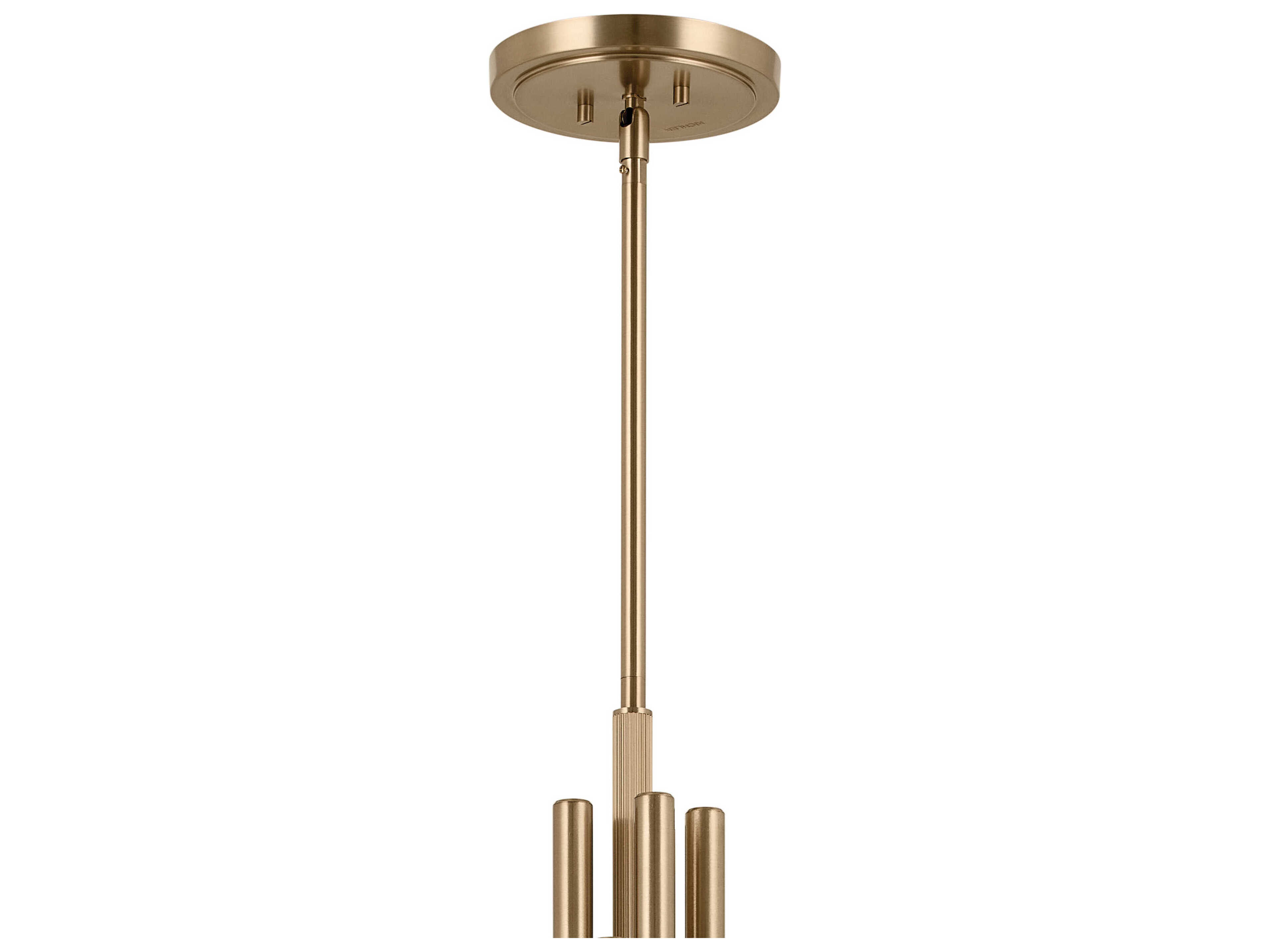 Kichler Odensa 10-Light Champagne Bronze Candelabra Chandelier