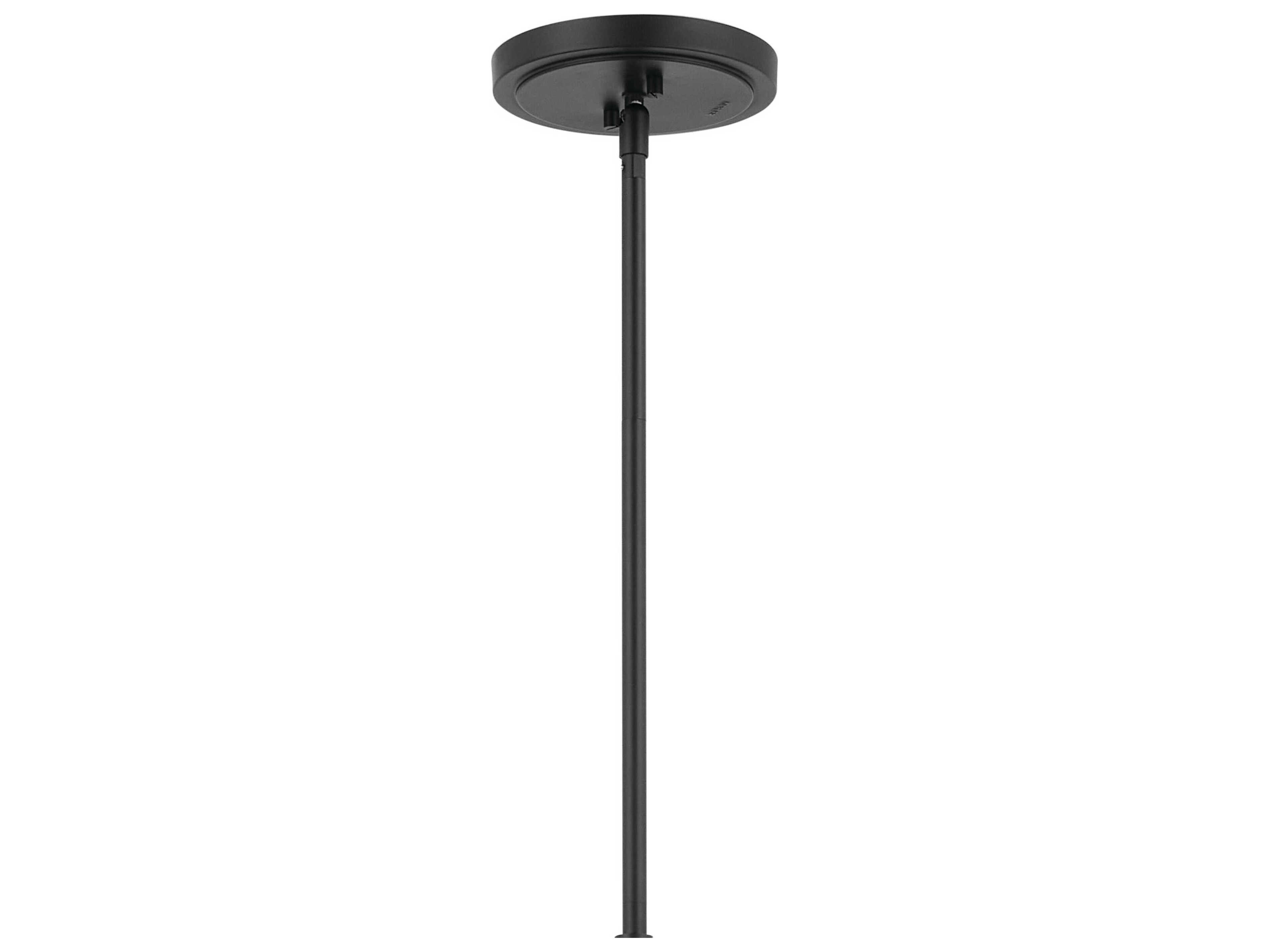 Kichler Odensa 8-Light Black Linear Island Pendant