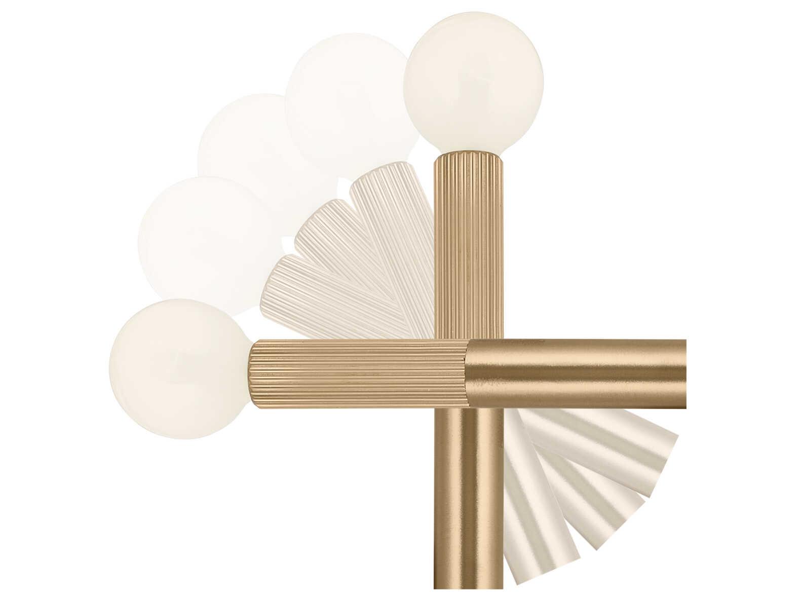 Kichler Odensa 2-Light Champagne Bronze Wall Sconce