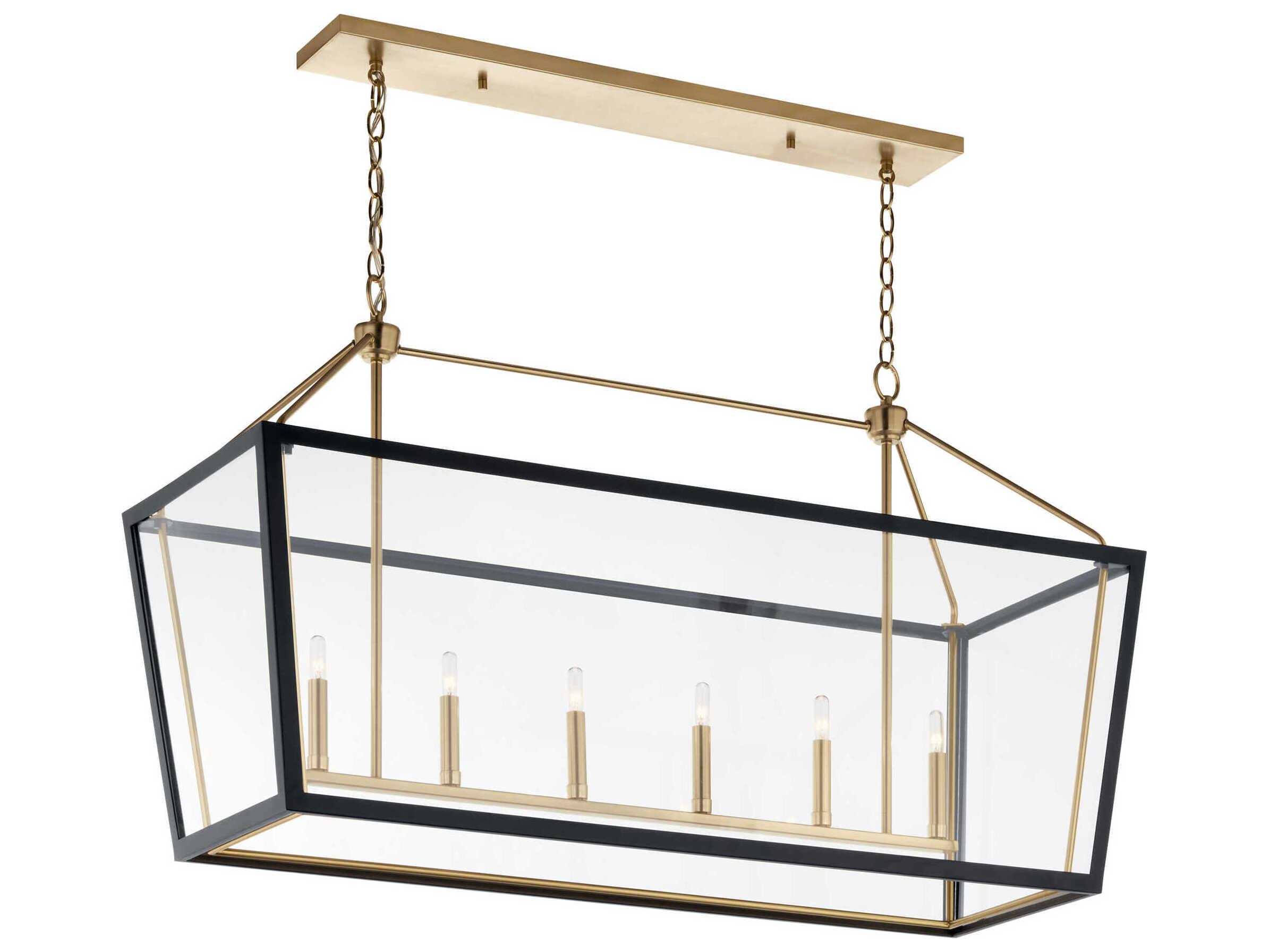 Kichler Delvin 6-Light Champagne Bronze Island Pendant