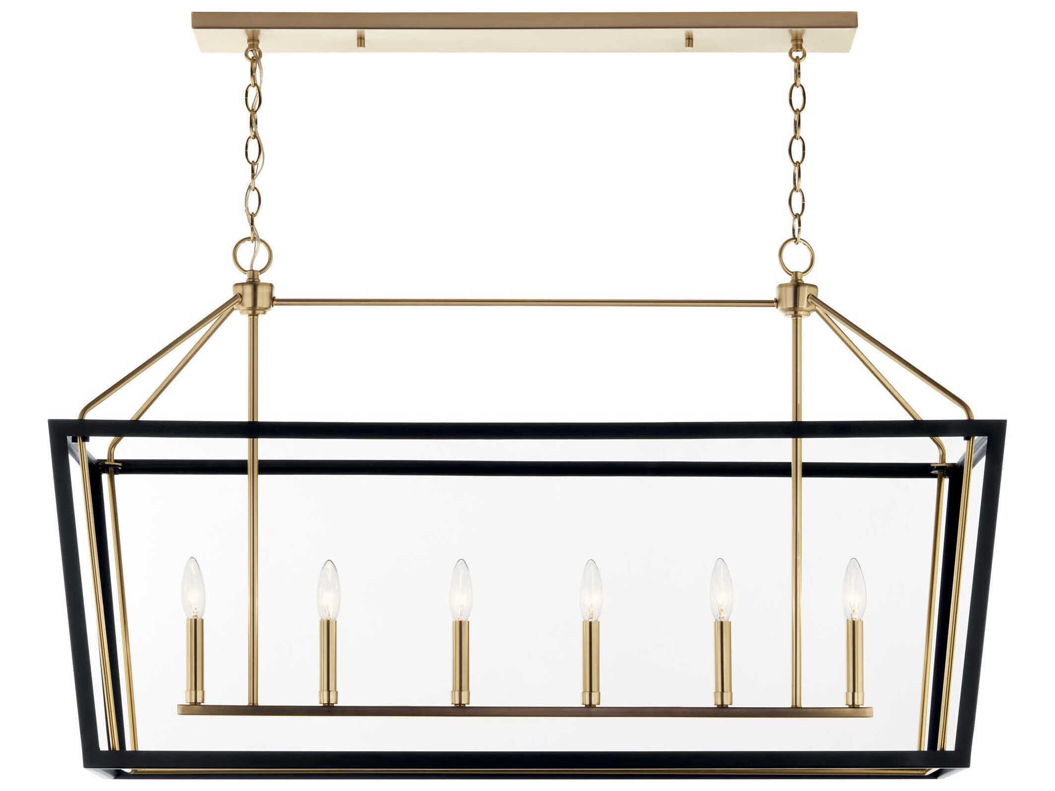 Kichler Delvin 6-Light Champagne Bronze Island Pendant