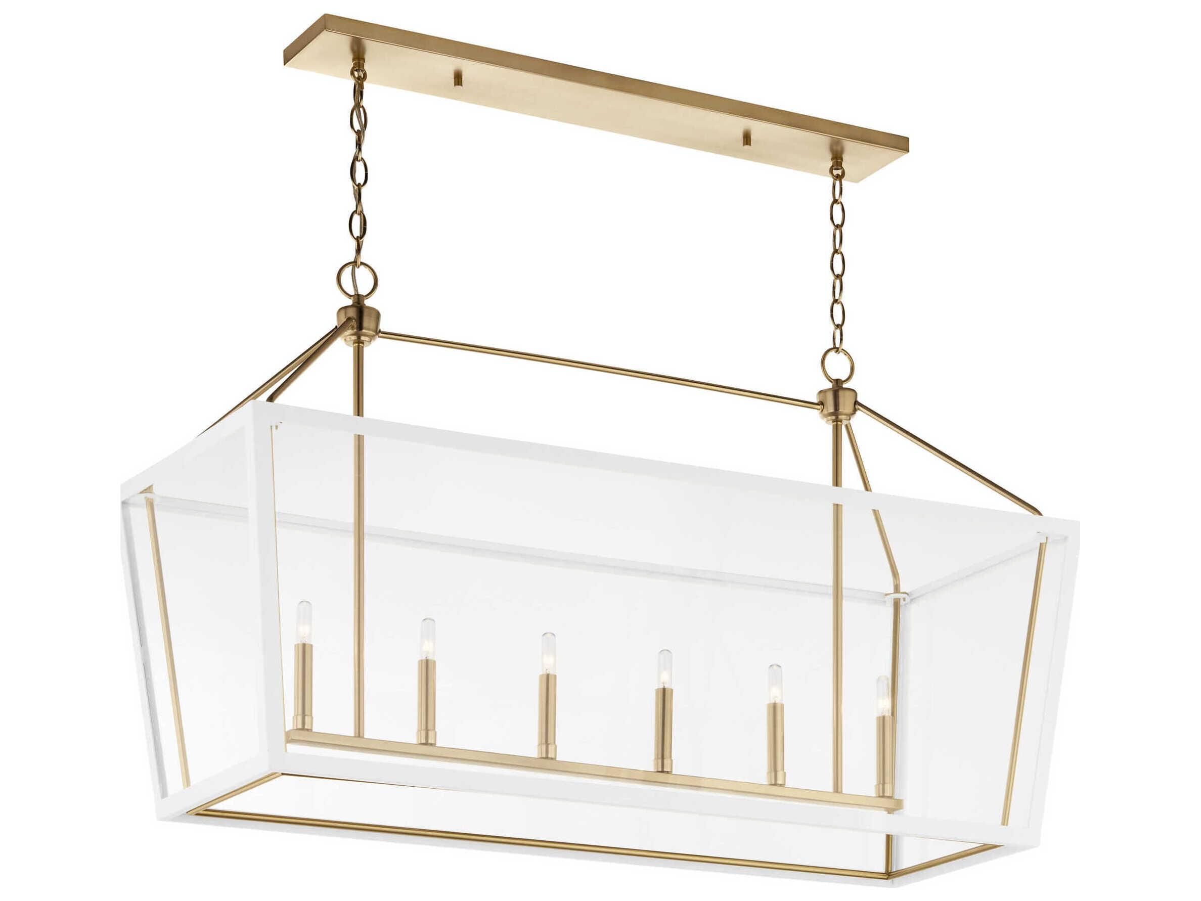 Kichler Delvin 6-Light Champagne Bronze Island Pendant