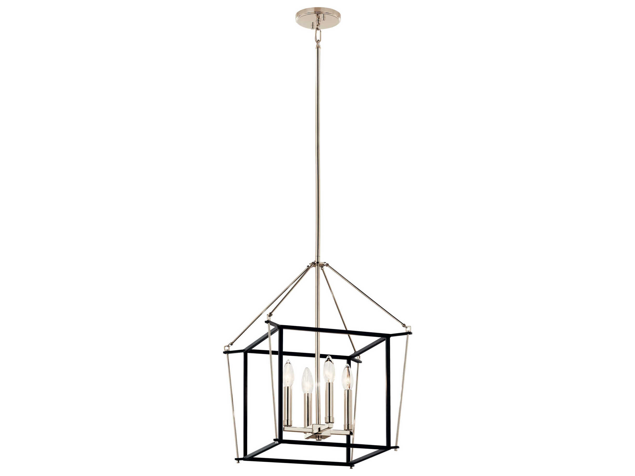 Kichler Eisley 4-Light Polished Nickel Pendant