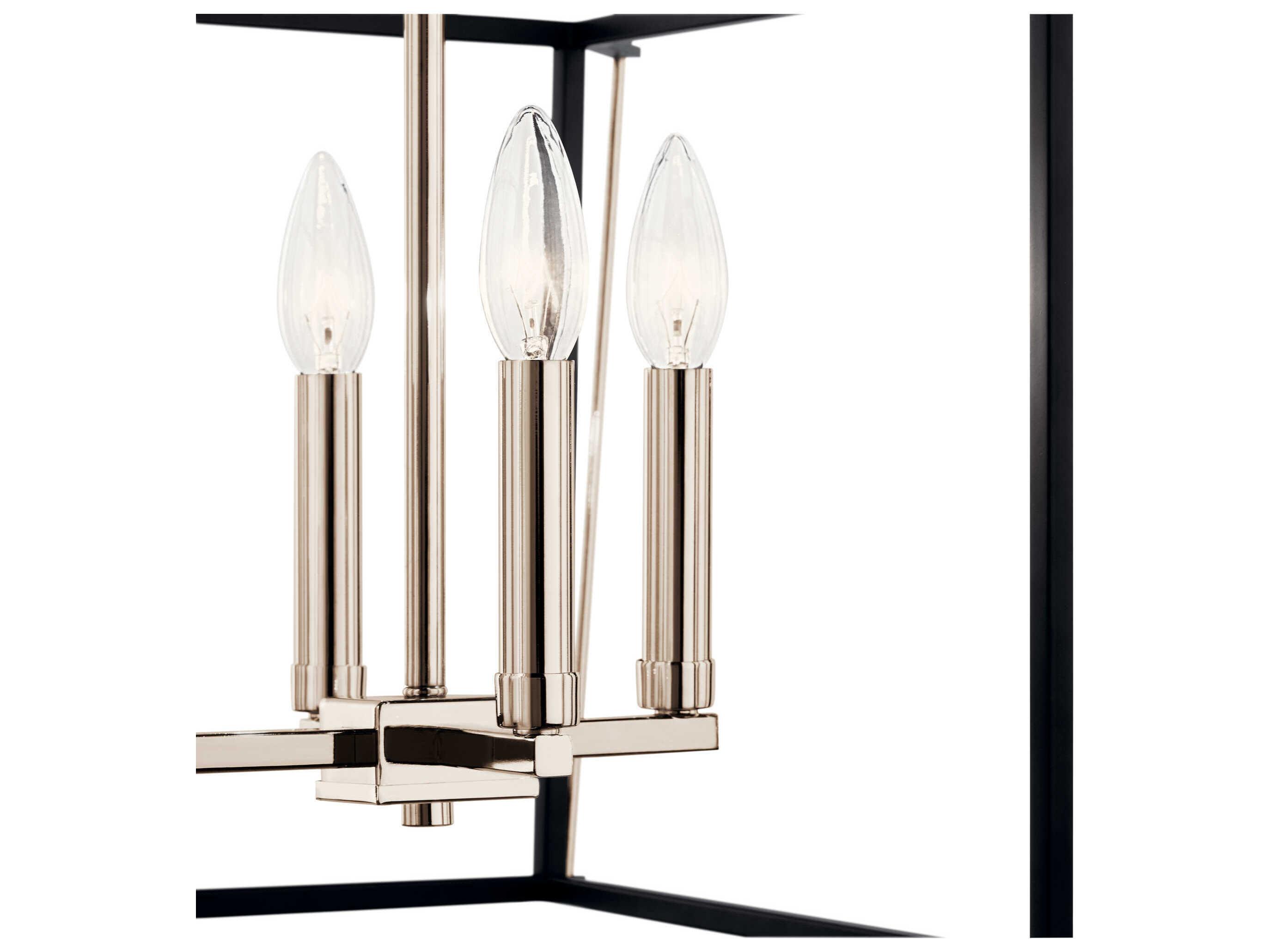Kichler Eisley 4-Light Polished Nickel Pendant