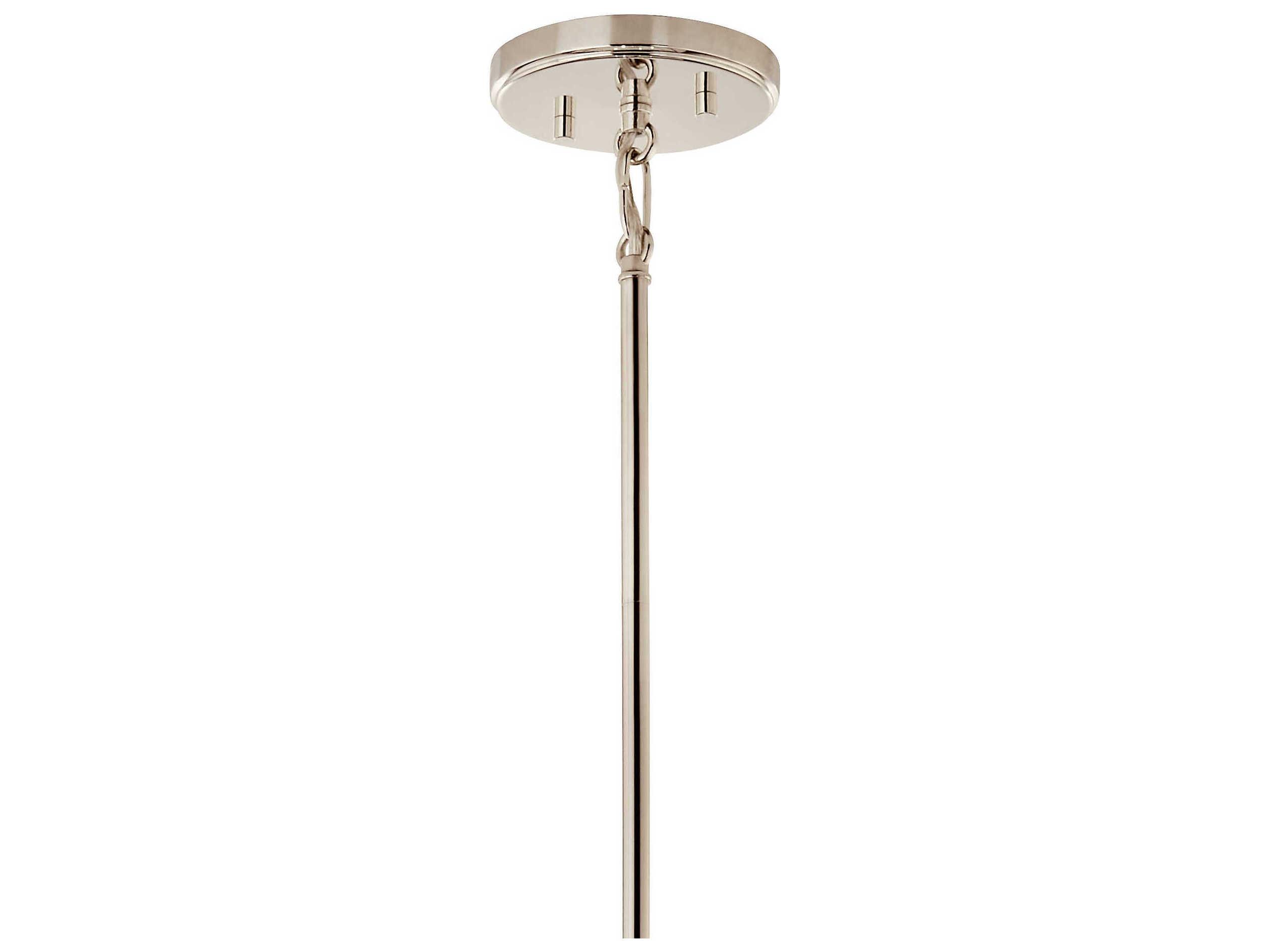 Kichler Eisley 4-Light Polished Nickel Pendant