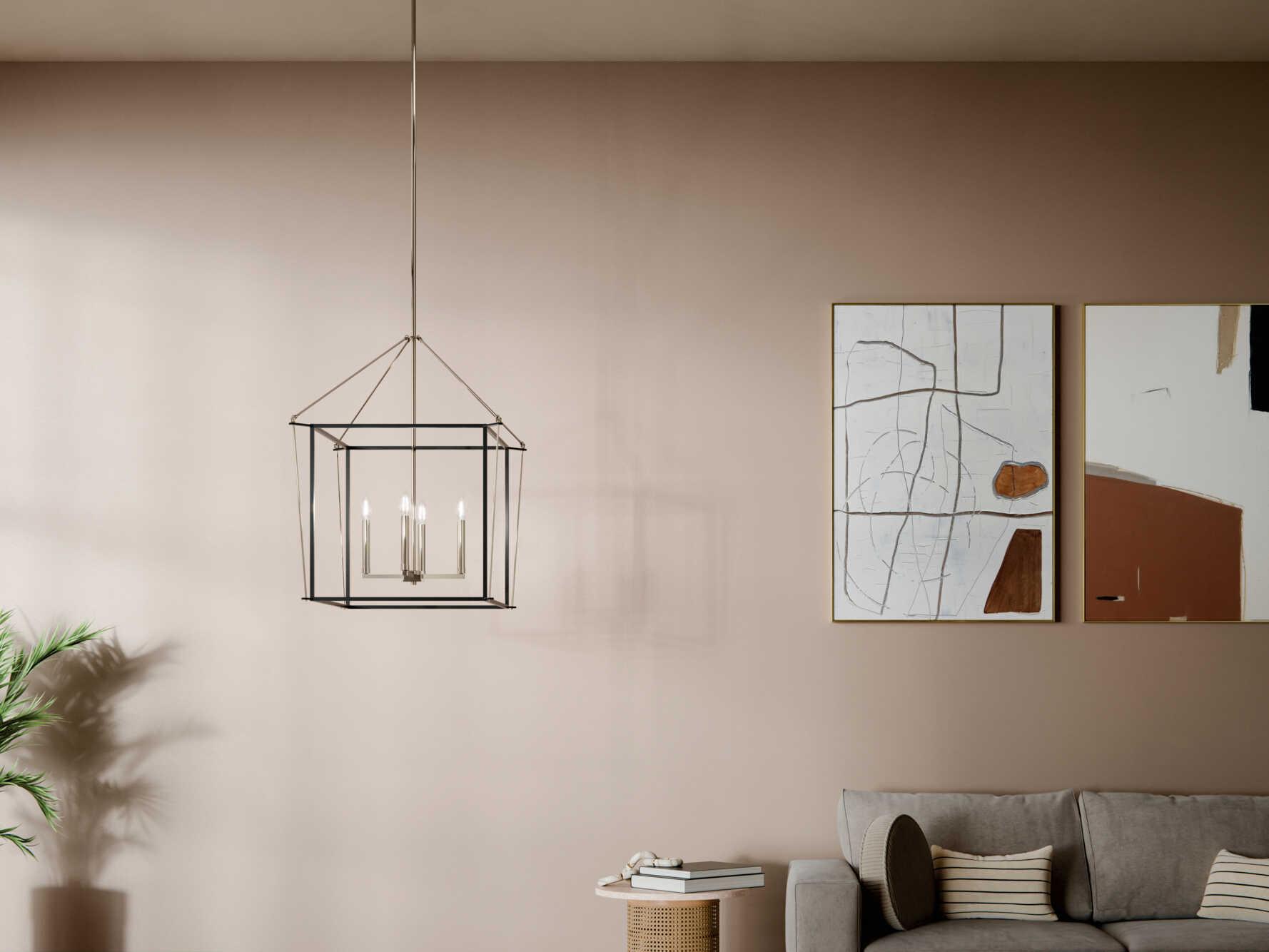 Kichler Eisley 4-Light Polished Nickel Pendant