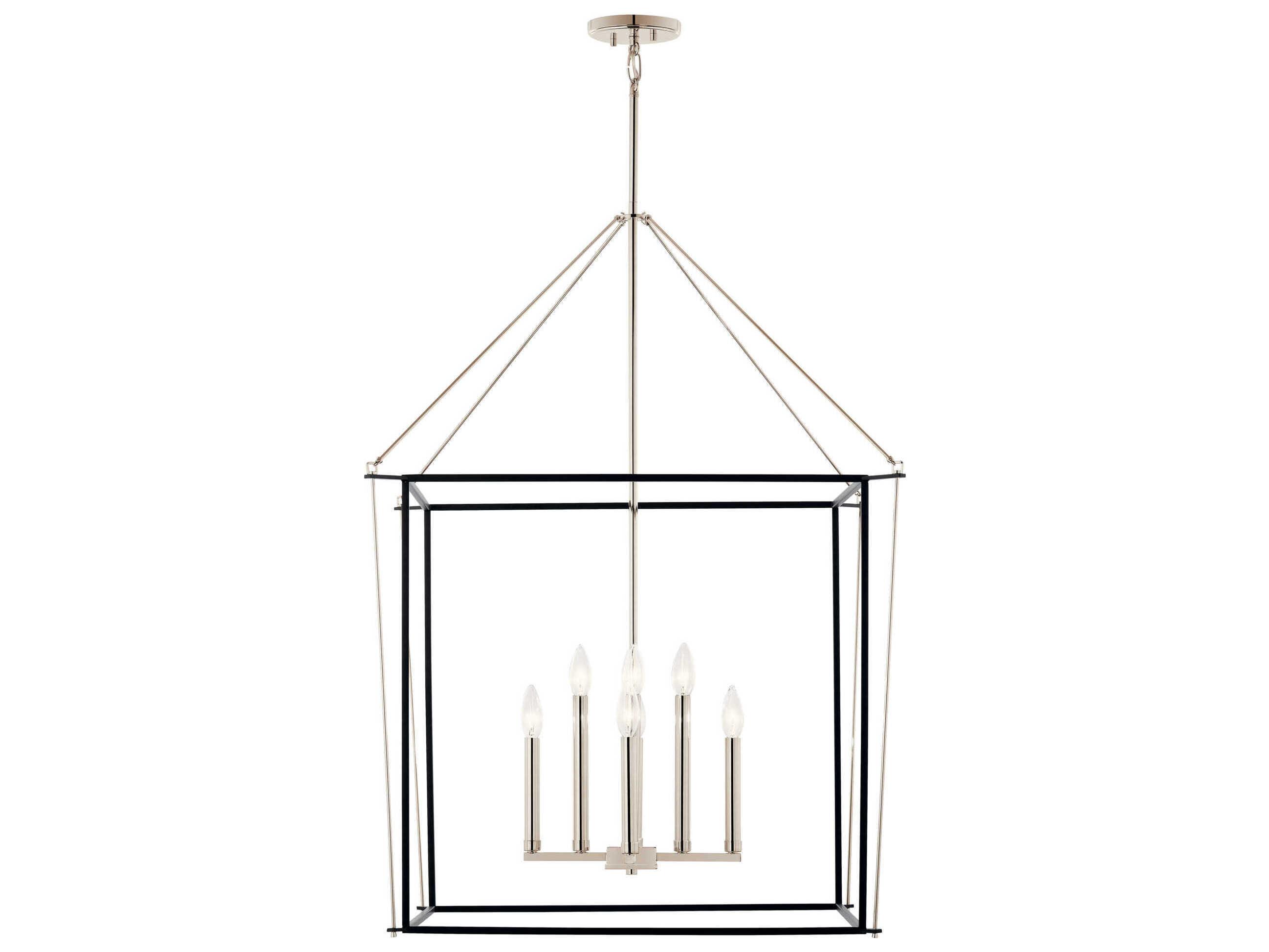Kichler Eisley 8-Light Polished Nickel Pendant