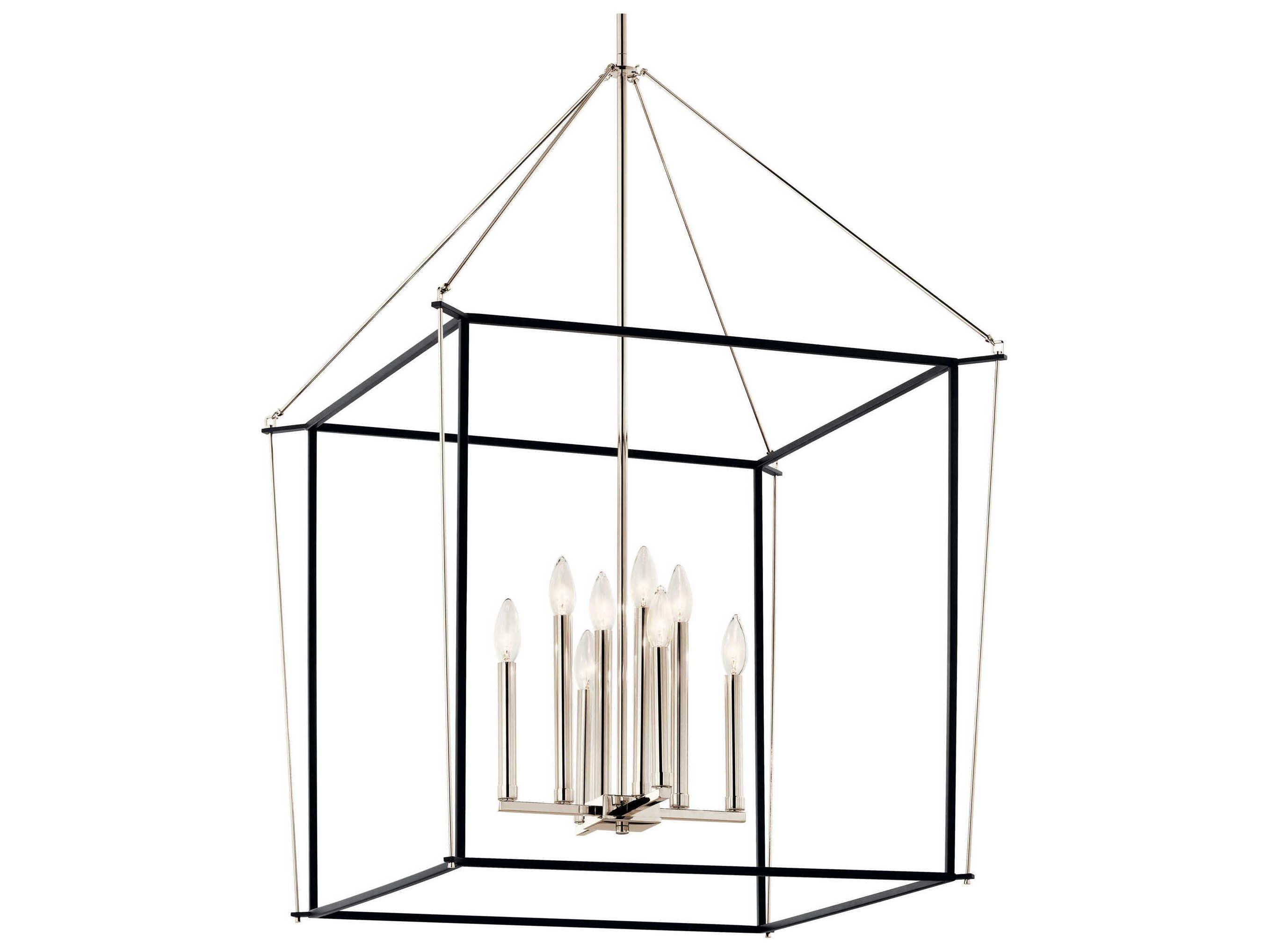 Kichler Eisley 8-Light Polished Nickel Pendant