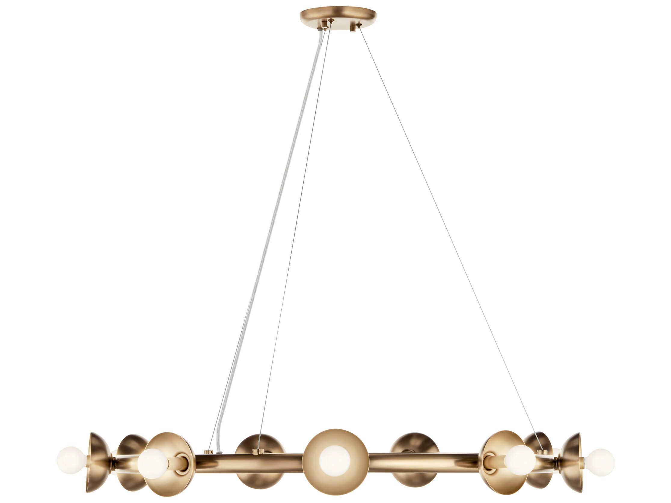 Kichler Palta 9-Light Champagne Bronze Chandelier