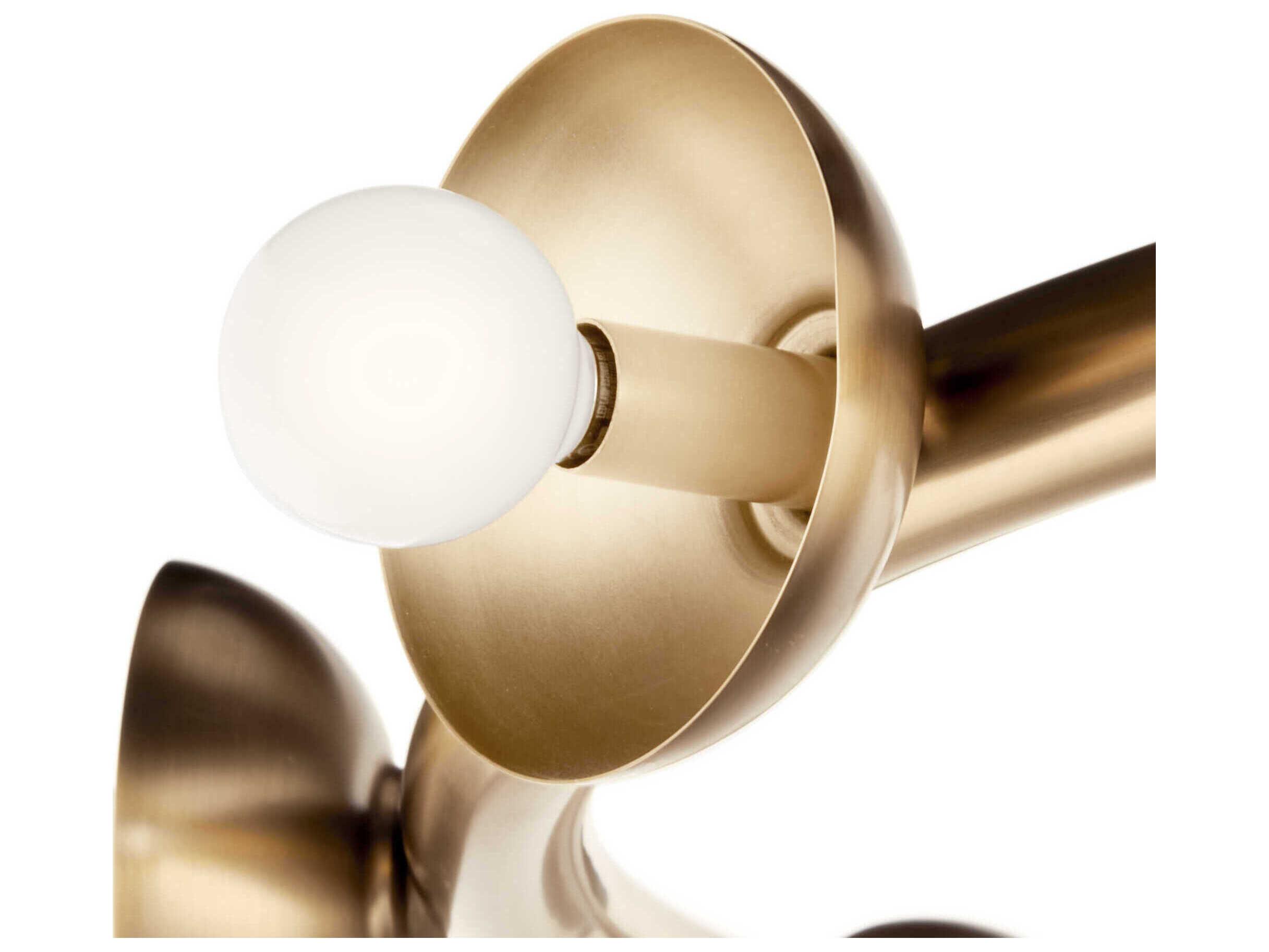 Kichler Palta 9-Light Champagne Bronze Chandelier