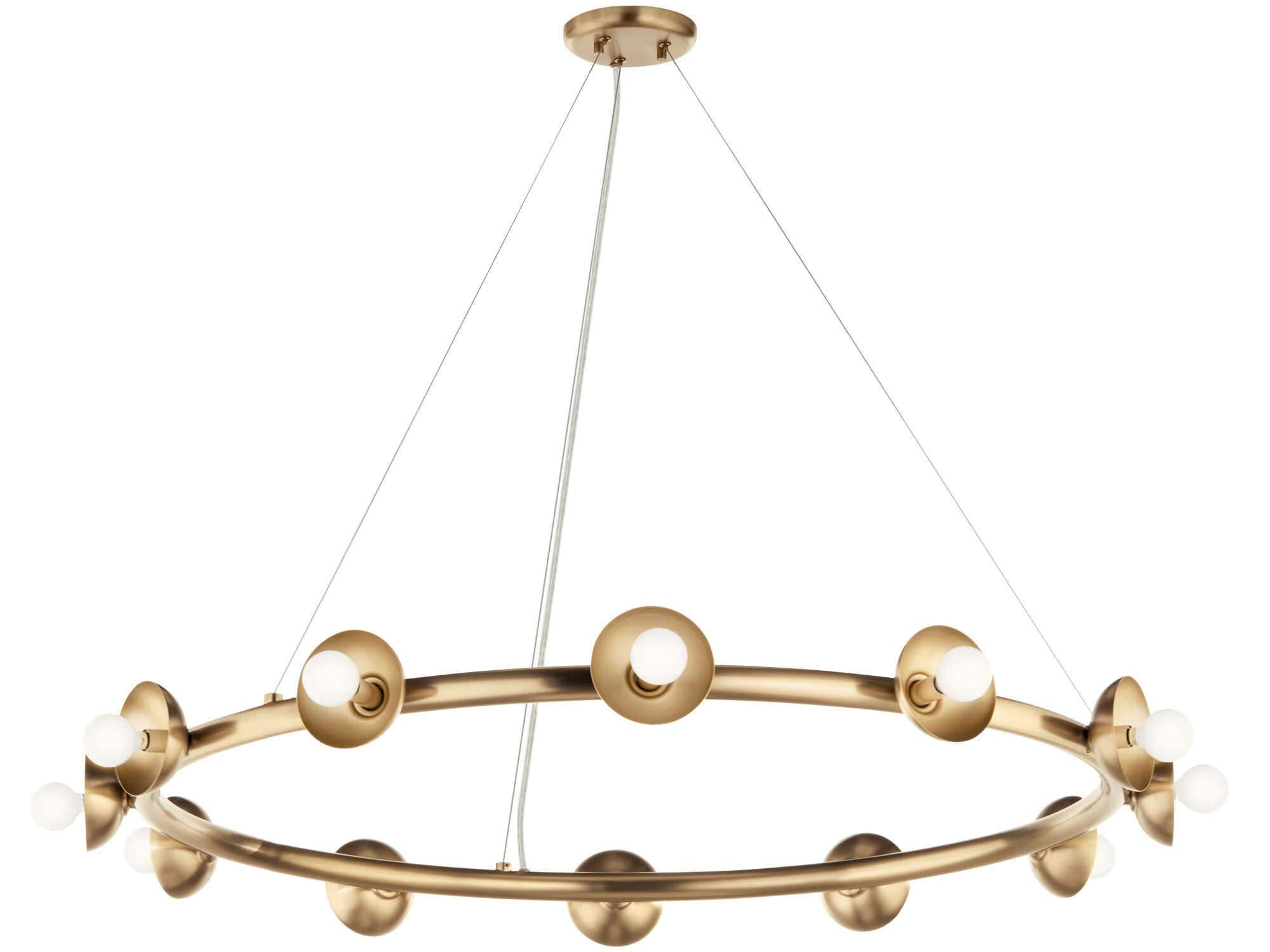 Kichler Palta 12-Light Champagne Bronze Chandelier