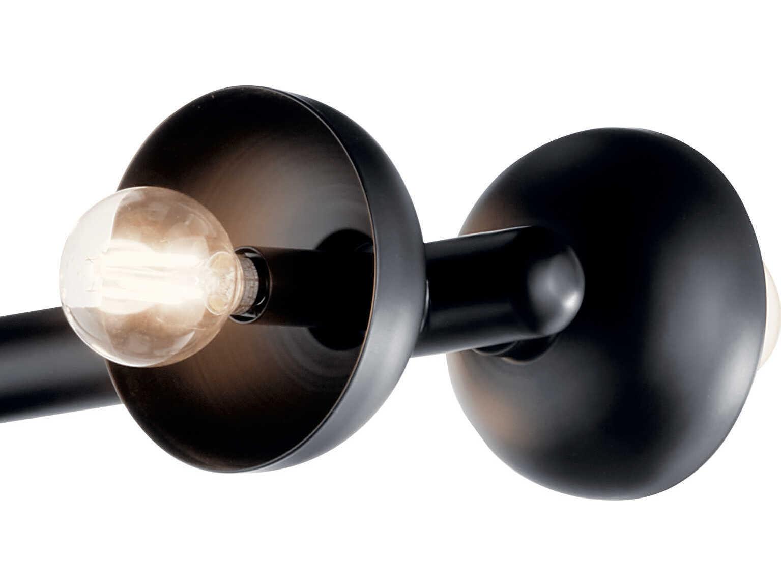 Kichler Palta 10-Light Black Island Pendant