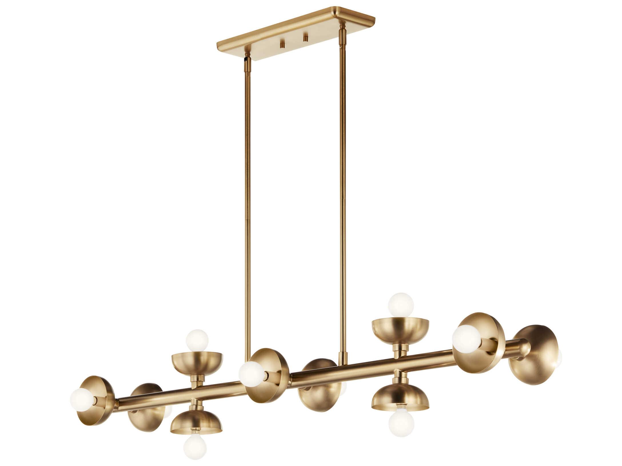 Kichler Palta 10-Light Champagne Bronze Island Pendant