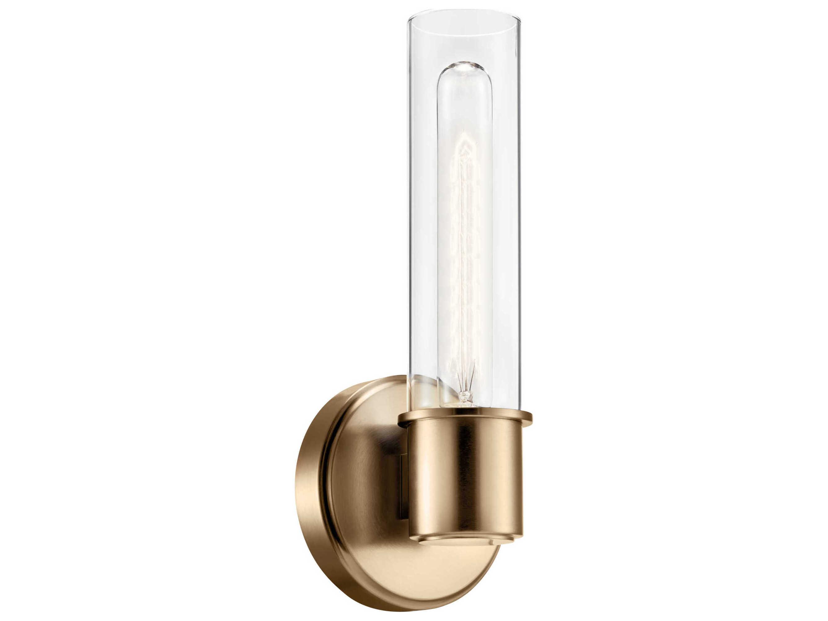 Kichler Aviv 1-Light Champagne Bronze Wall Sconce