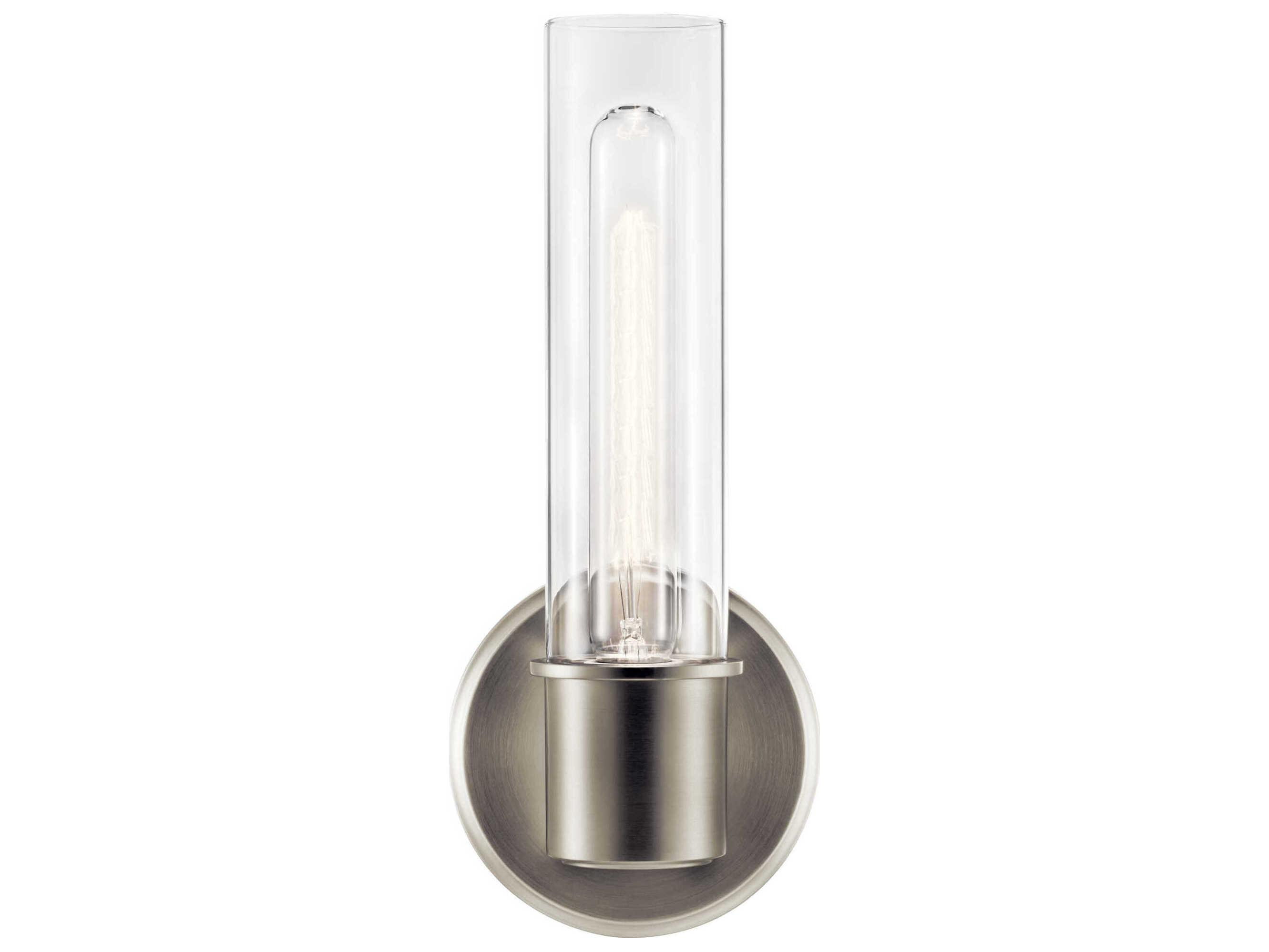 Kichler Aviv 1-Light Brushed Nickel Wall Sconce