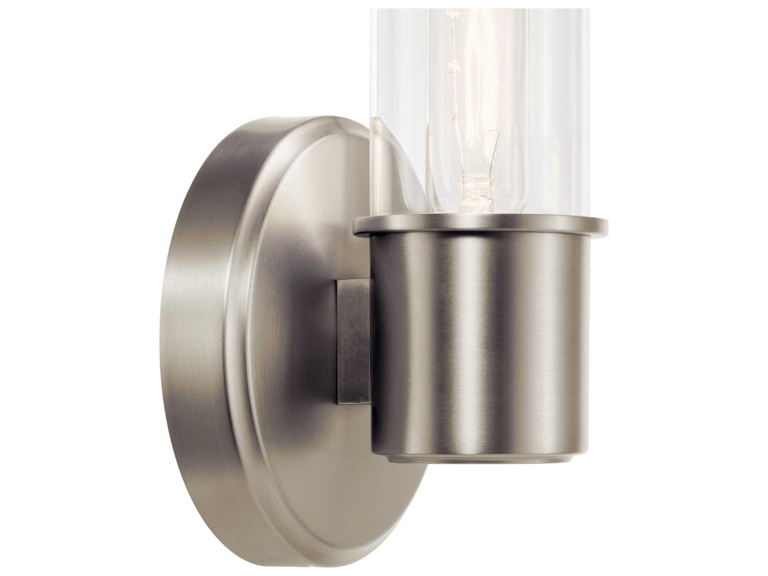 Kichler Aviv 1-Light Brushed Nickel Wall Sconce