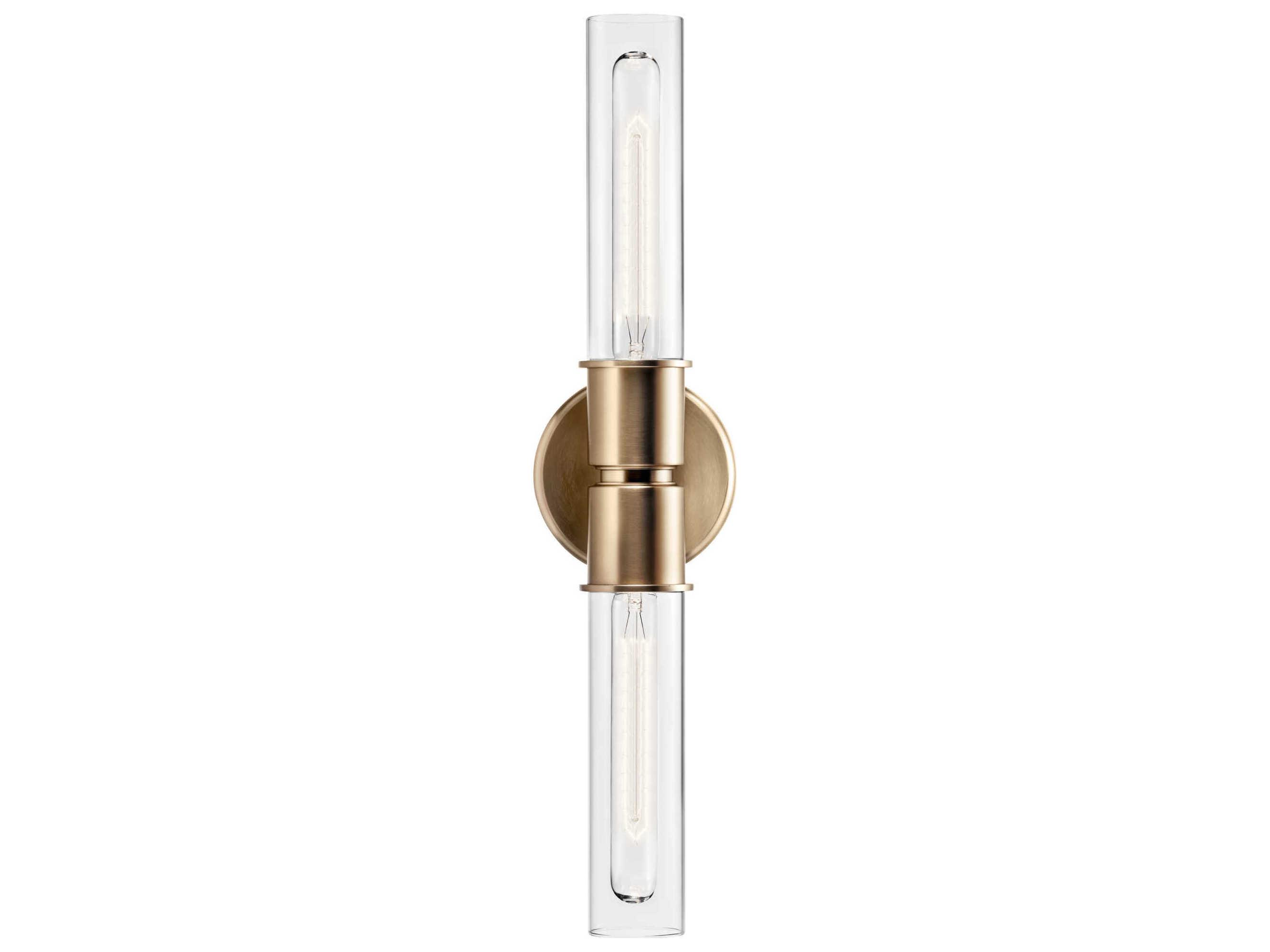 Kichler Aviv 2-Light Champagne Bronze Wall Sconce