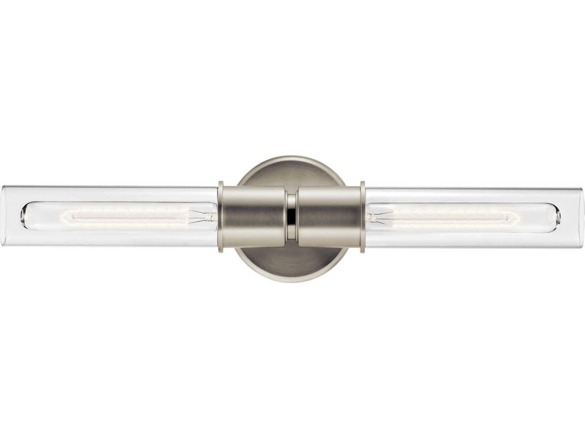 Kichler Aviv 2-Light Brushed Nickel Wall Sconce