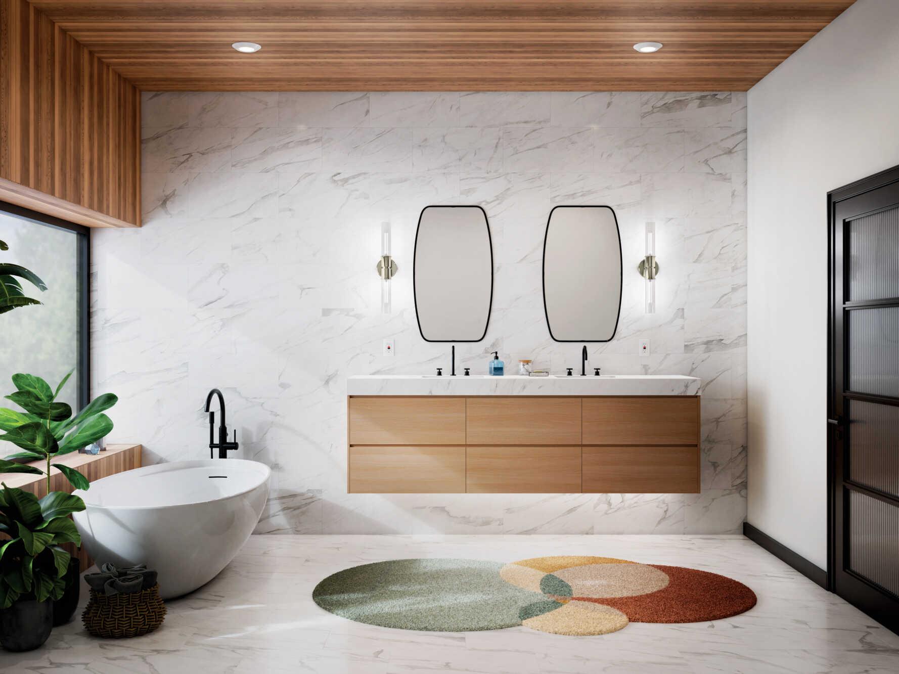 Kichler Aviv 2-Light Polished Nickel Wall Sconce