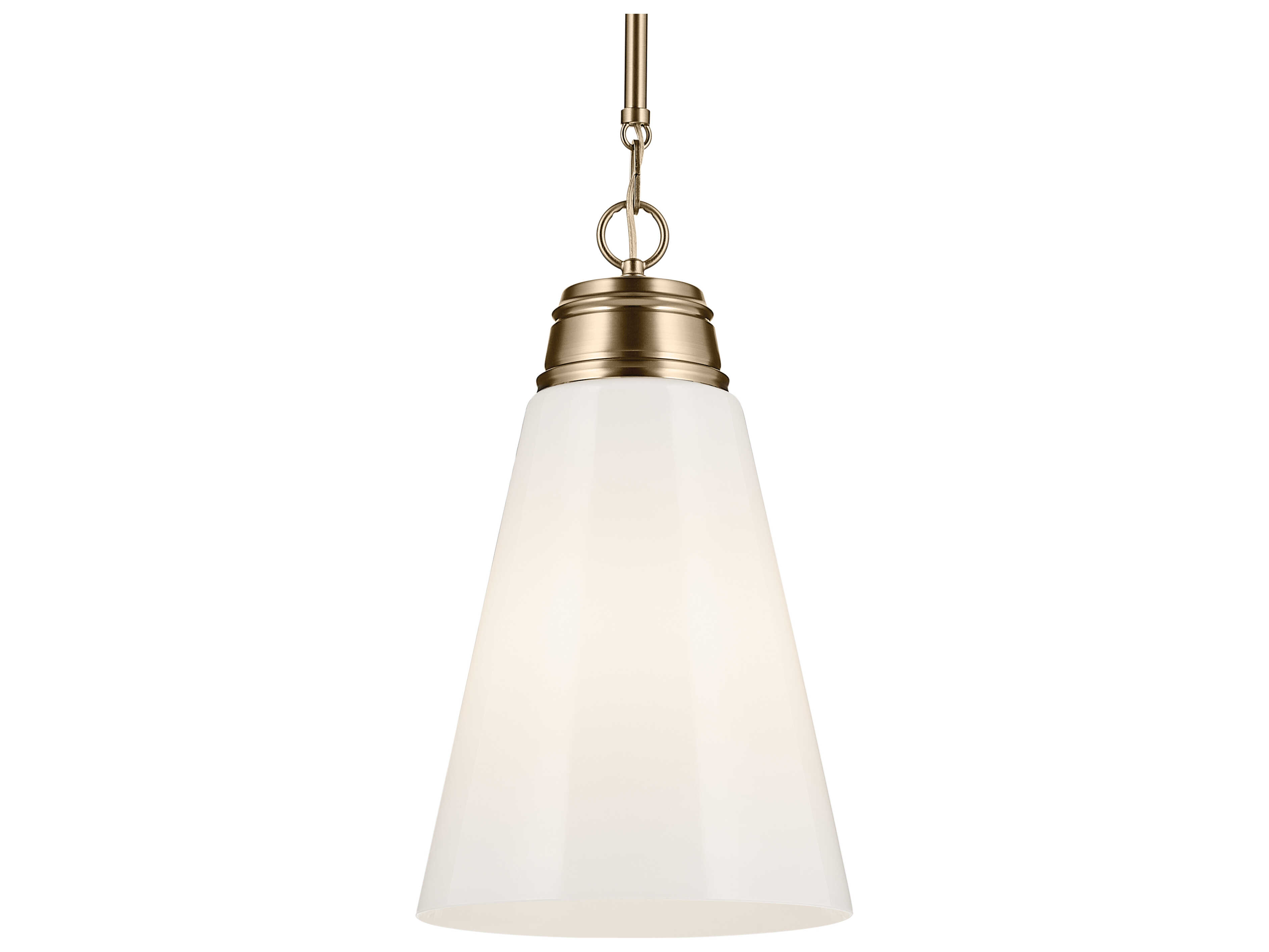 Kichler Marsailli 1-Light Champagne Bronze Mini Pendant