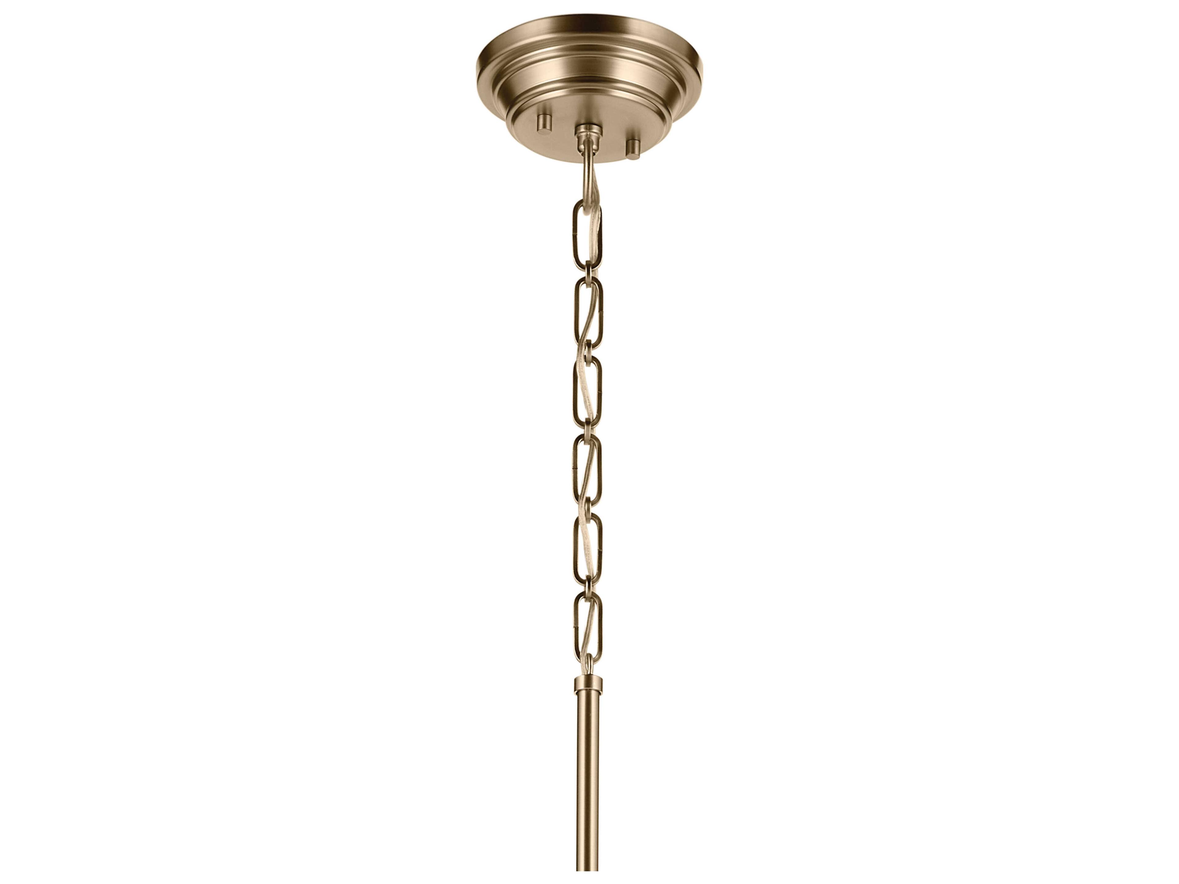 Kichler Marsailli 1-Light Champagne Bronze Pendant