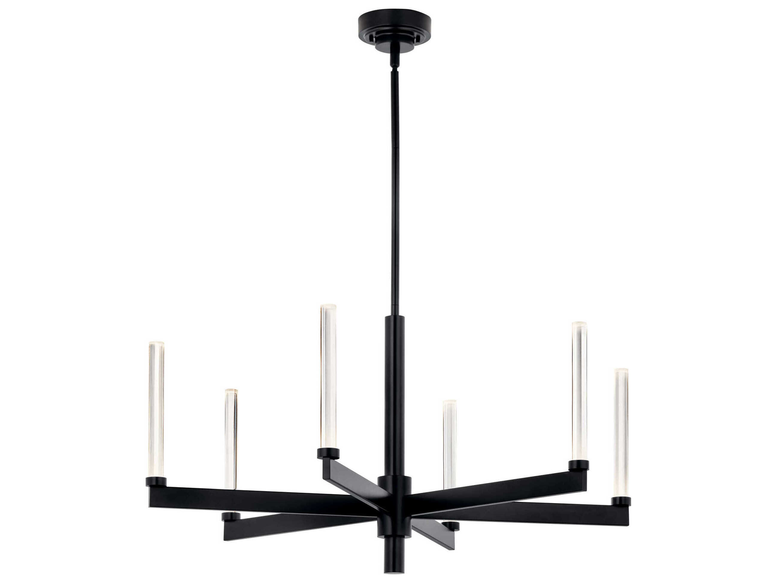 Kichler Sycara 6-Light Black Chandelier