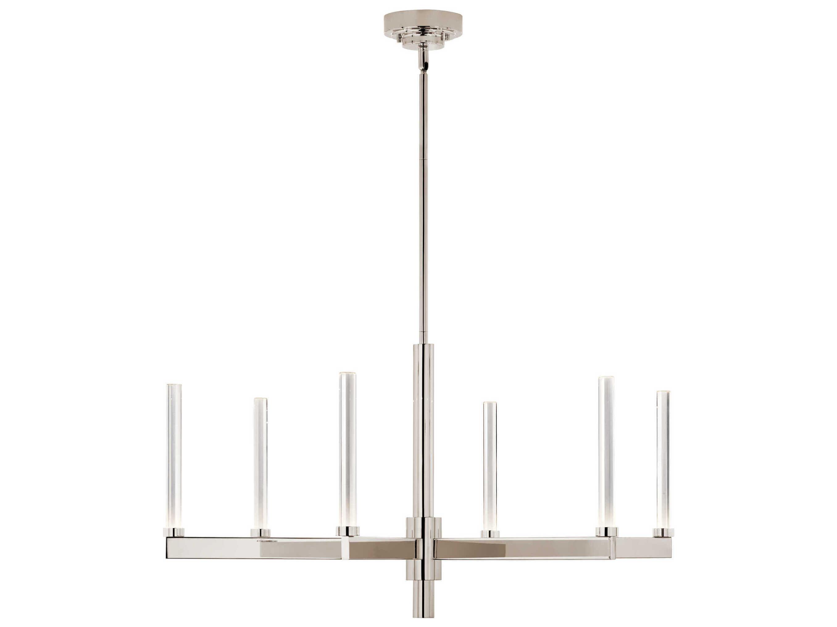 Kichler Sycara 6-Light Polished Nickel Chandelier