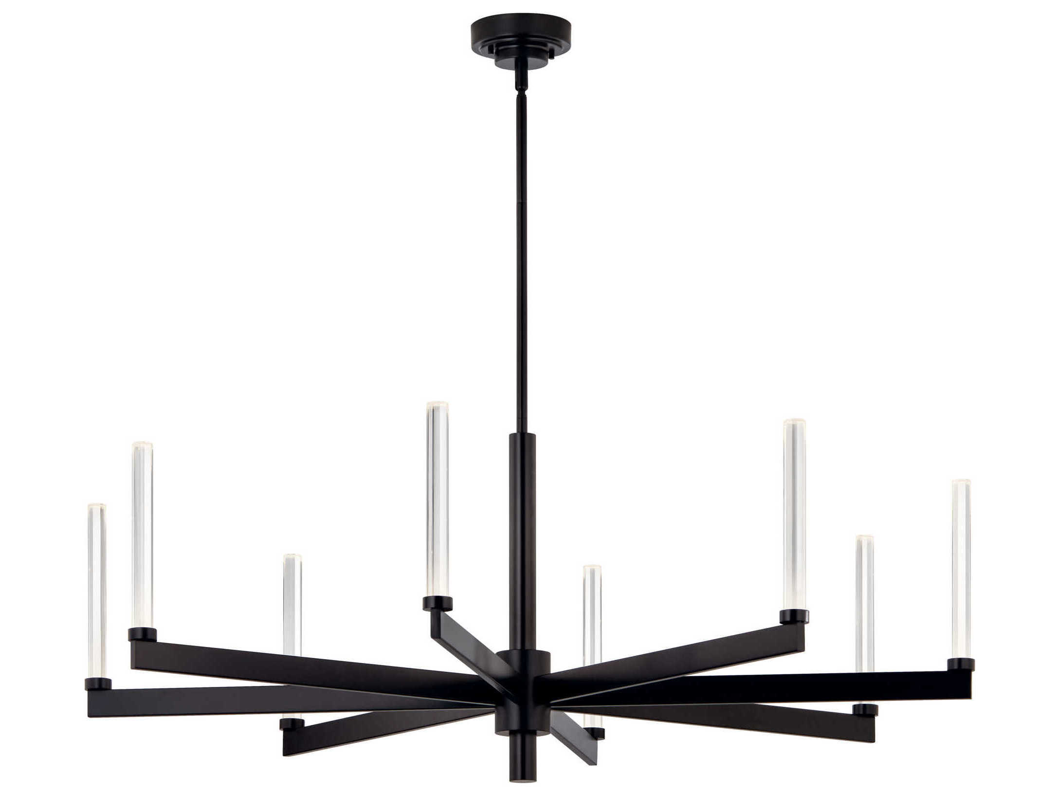 Kichler Sycara 8-Light Black Chandelier