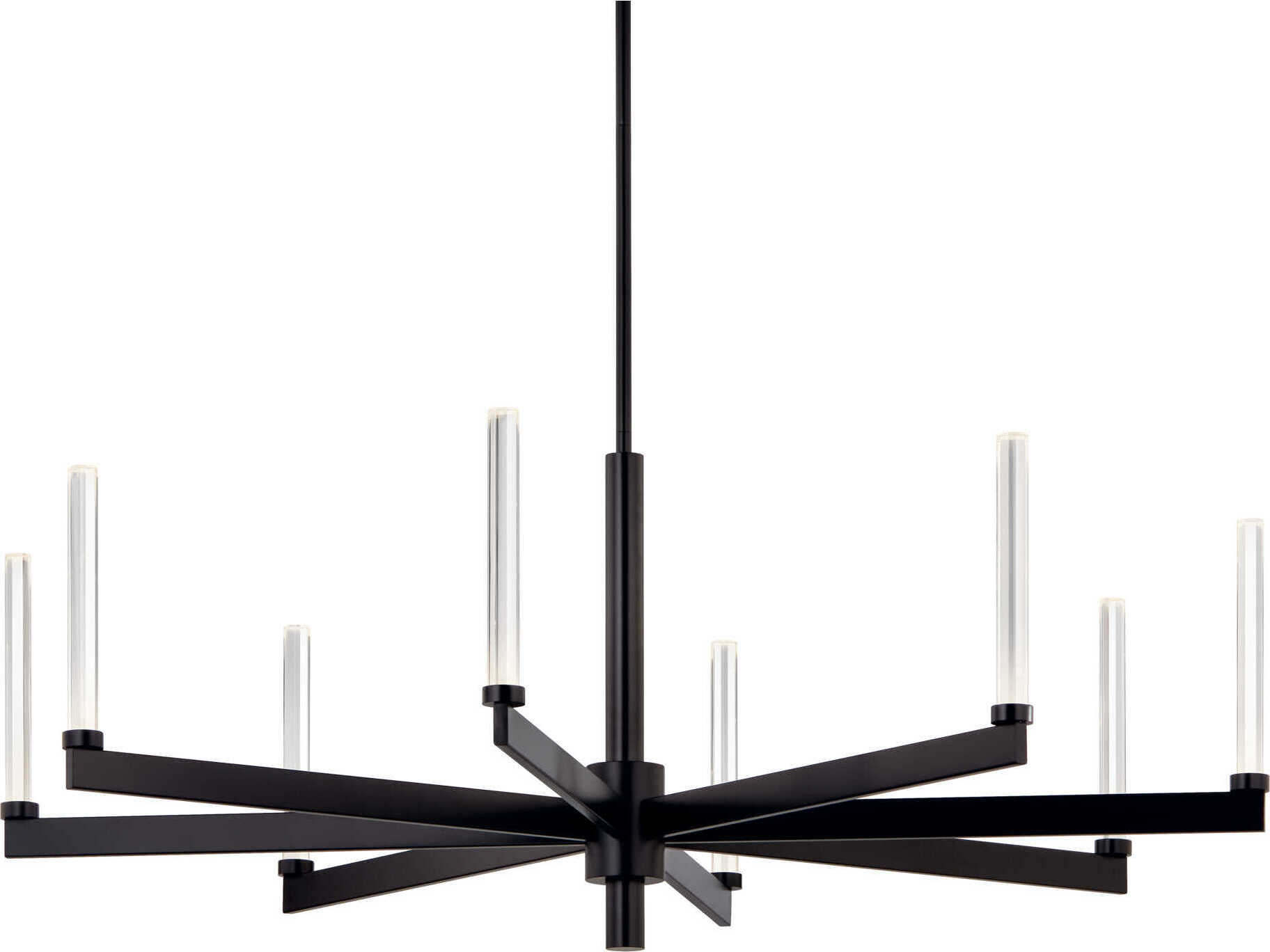 Kichler Sycara 8-Light Black Chandelier