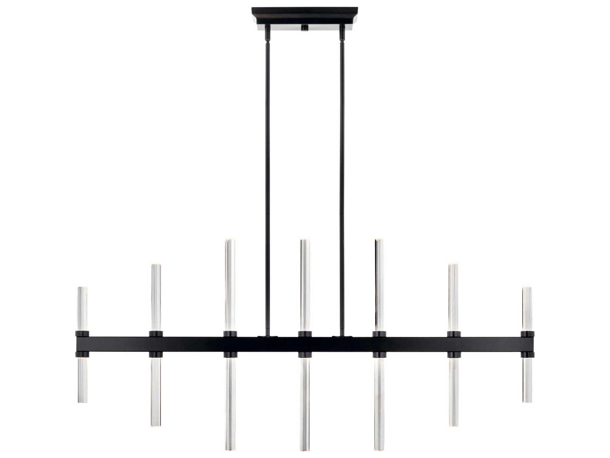Kichler Sycara 14-Light Black Island Pendant