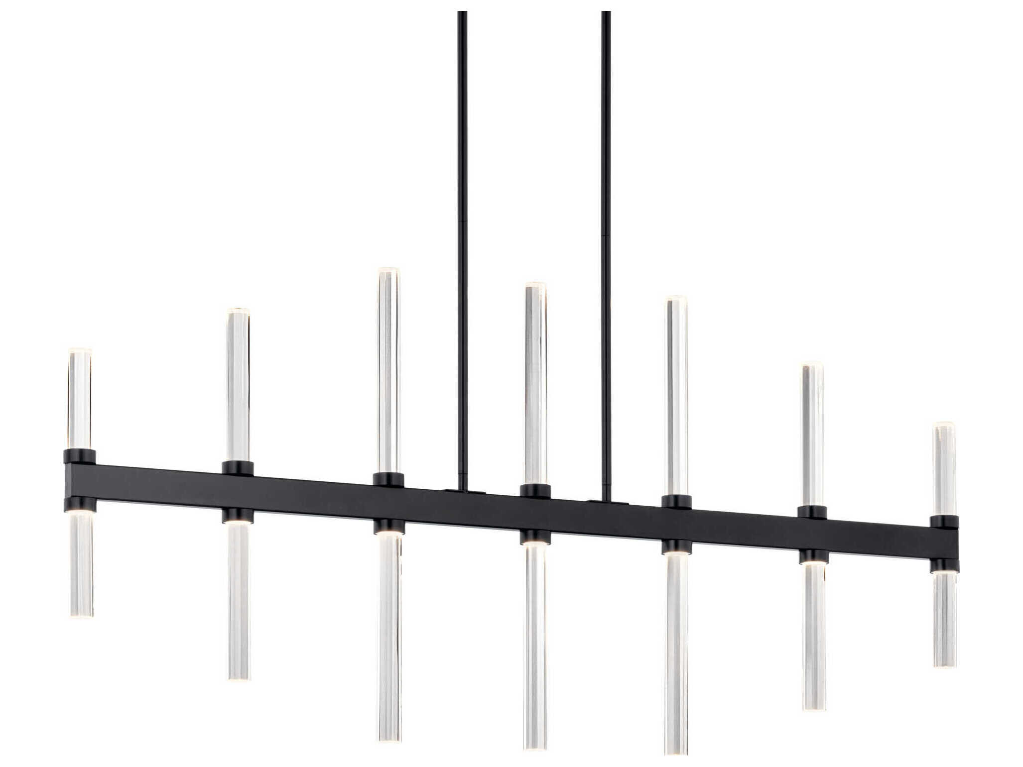 Kichler Sycara 14-Light Black Island Pendant