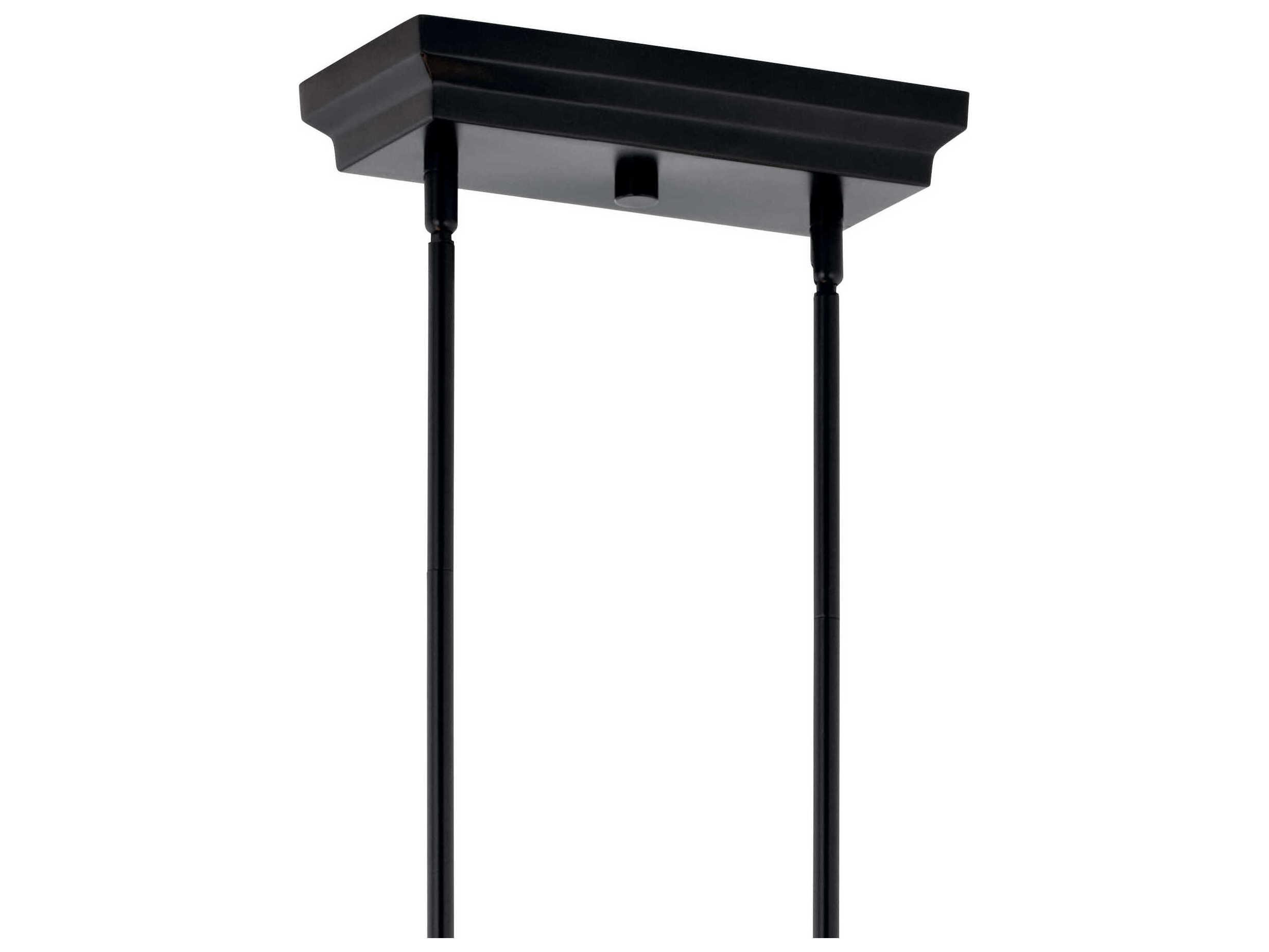 Kichler Sycara 14-Light Black Island Pendant