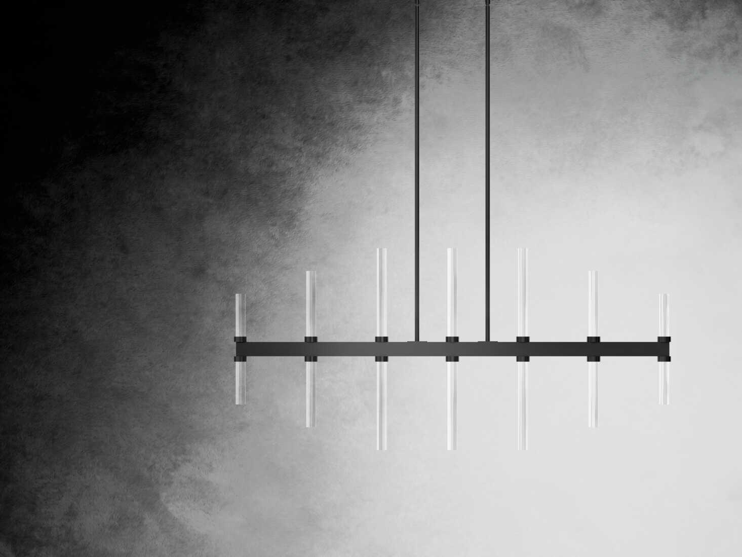 Kichler Sycara 14-Light Black Island Pendant