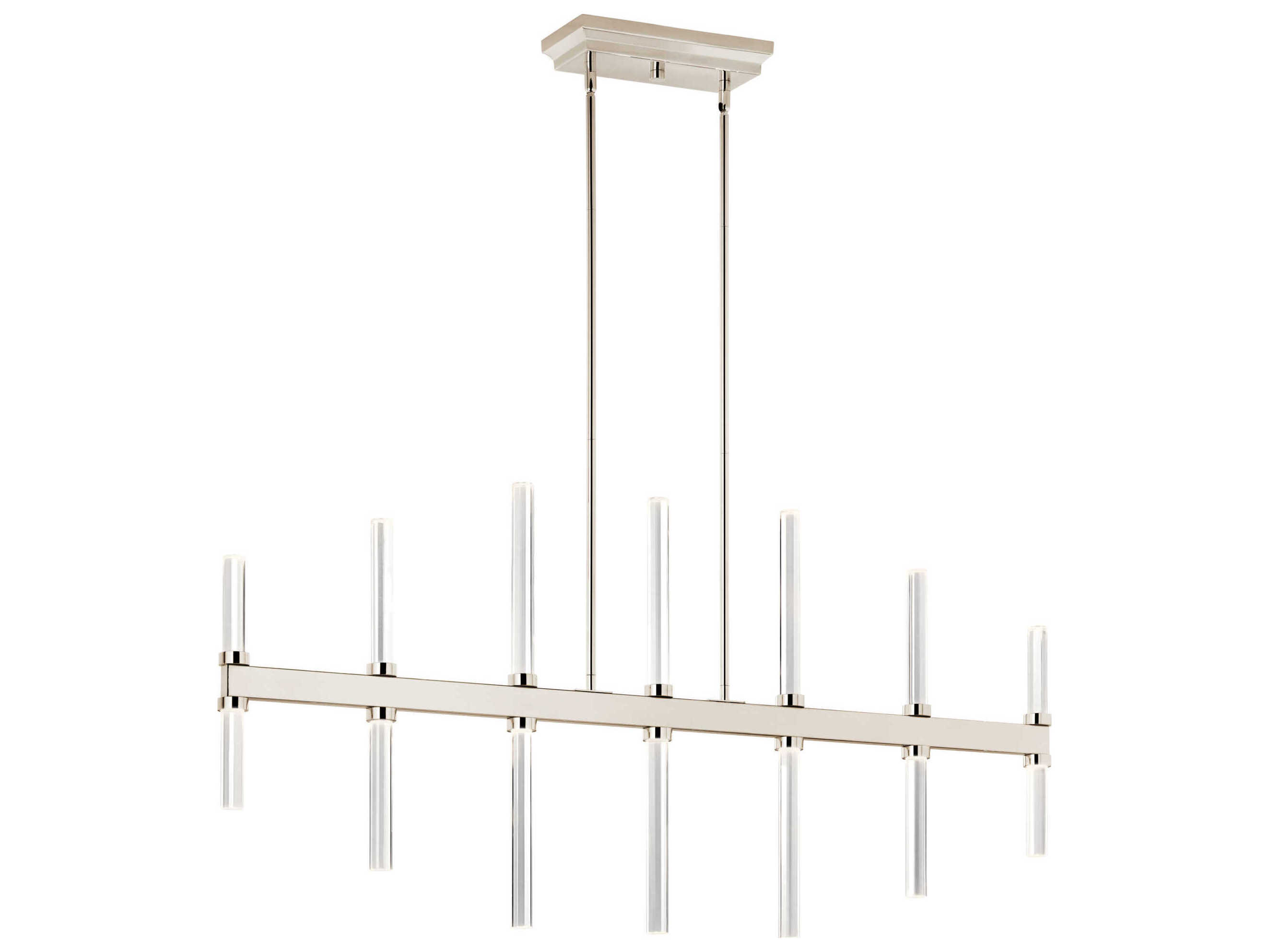Kichler Sycara 14-Light Polished Nickel Island Pendant