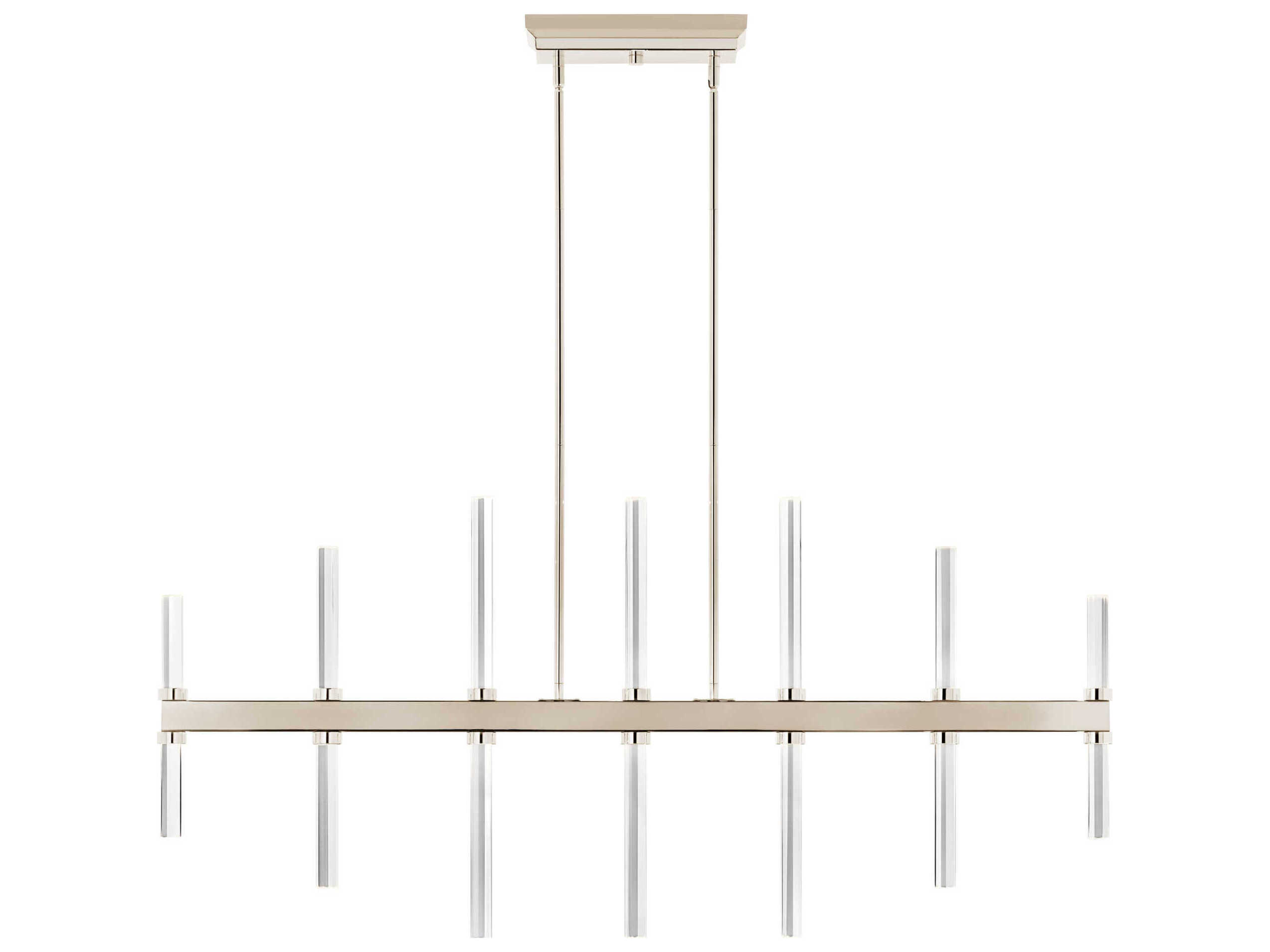 Kichler Sycara 14-Light Polished Nickel Island Pendant