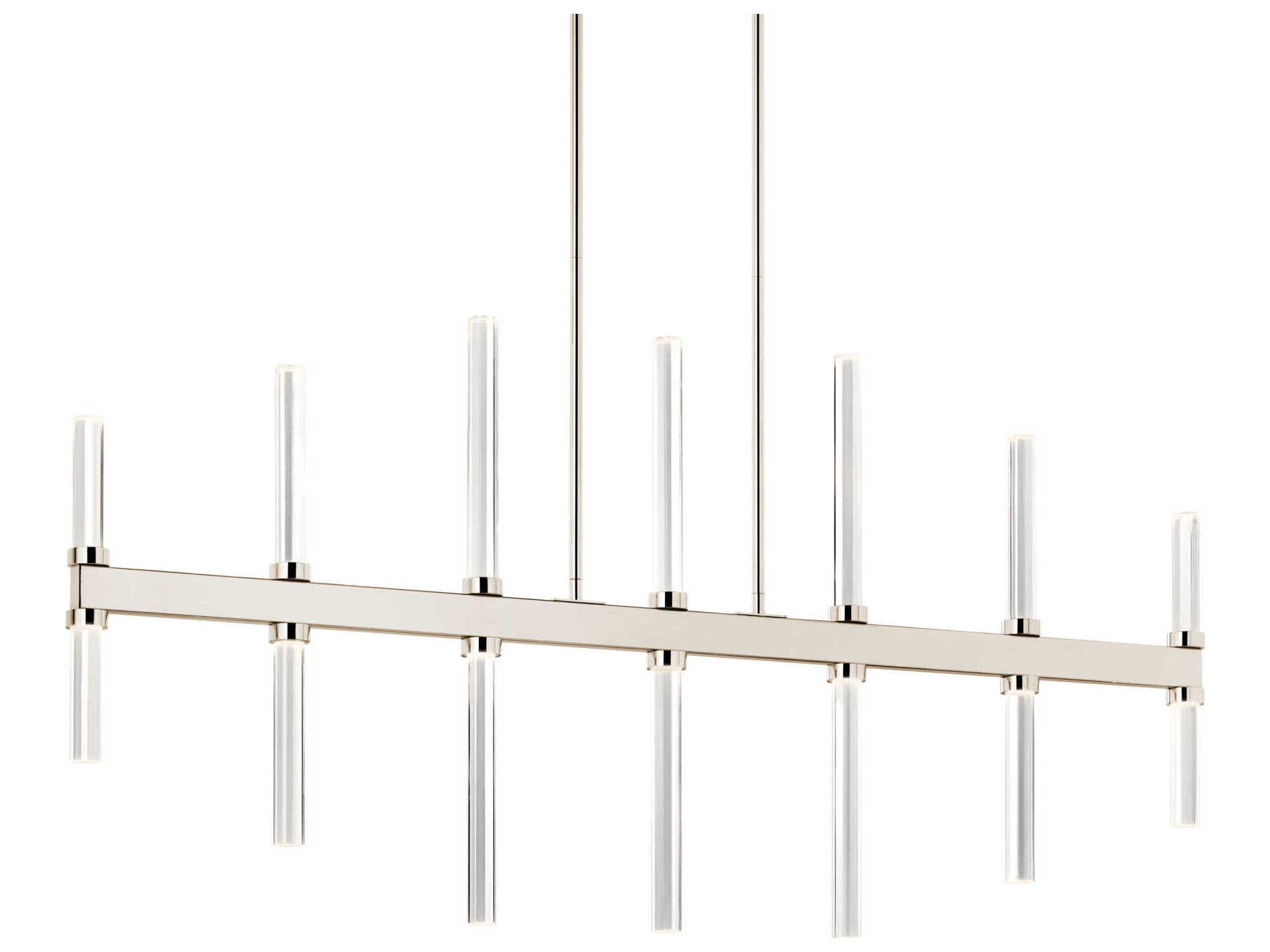Kichler Sycara 14-Light Polished Nickel Island Pendant