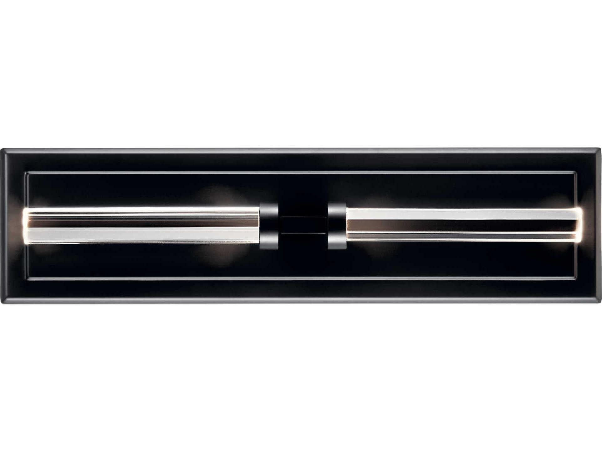 Kichler Sycara 2-Light Black Wall Sconce