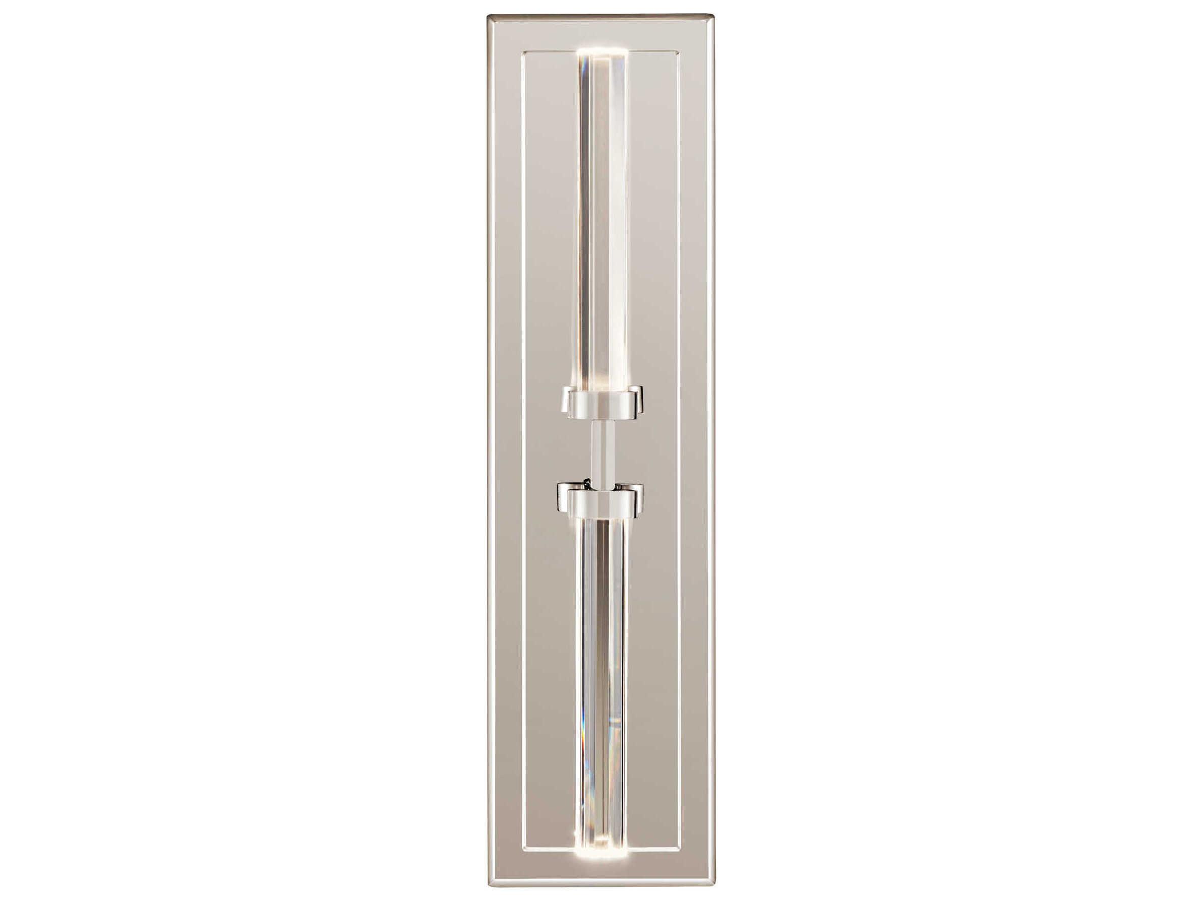 Kichler Sycara 2-Light Polished Nickel Wall Sconce