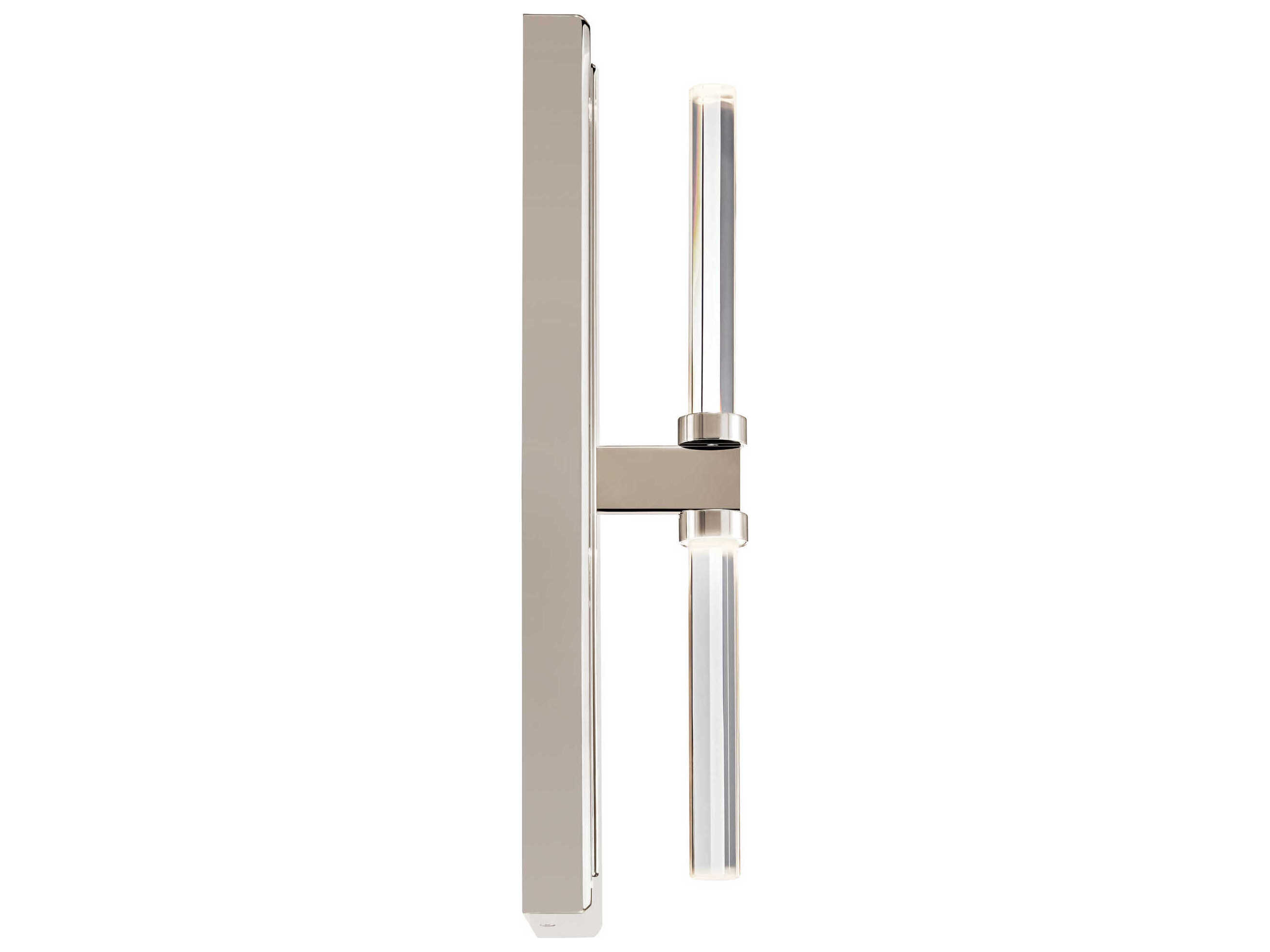Kichler Sycara 2-Light Polished Nickel Wall Sconce