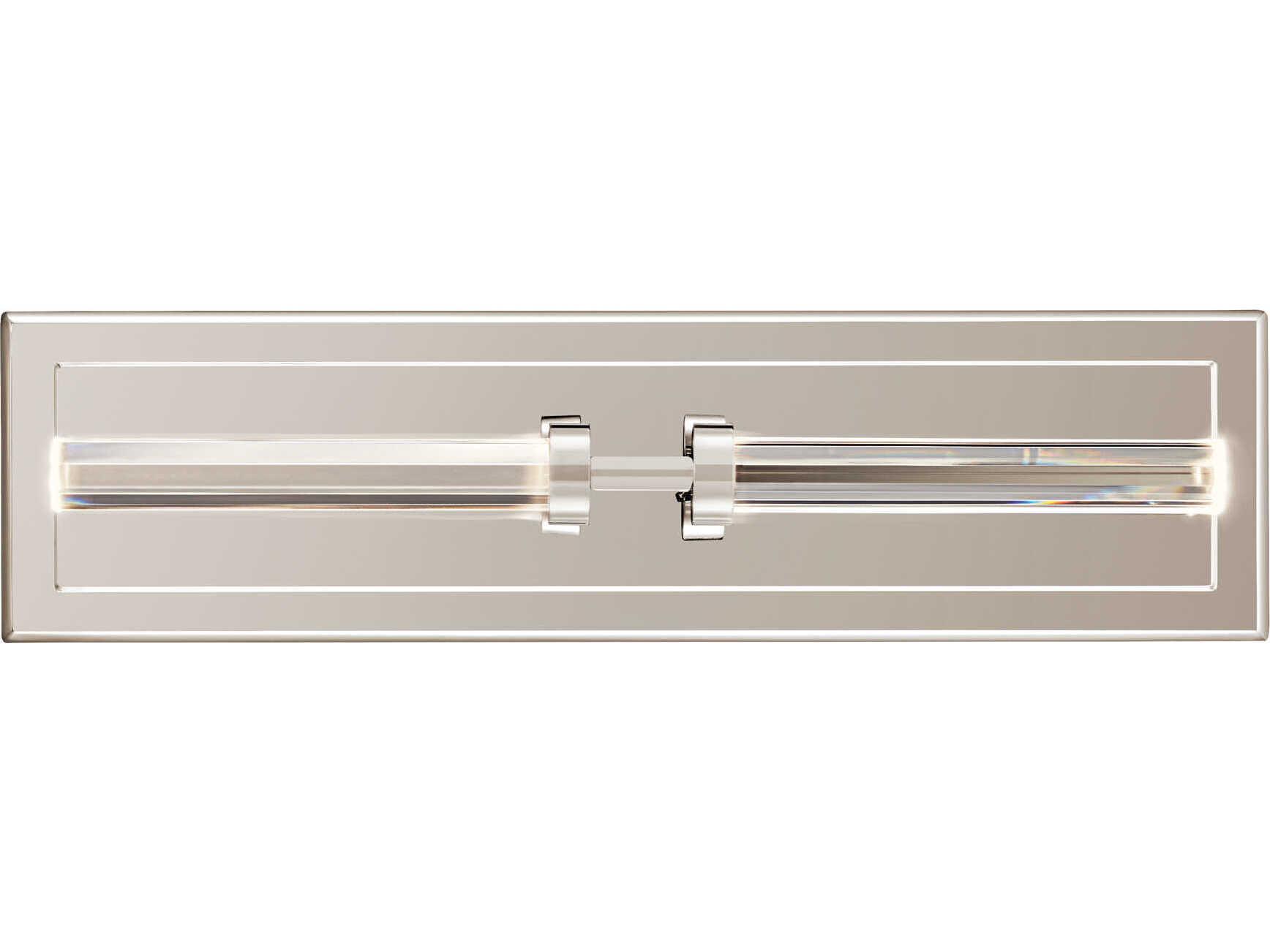 Kichler Sycara 2-Light Polished Nickel Wall Sconce