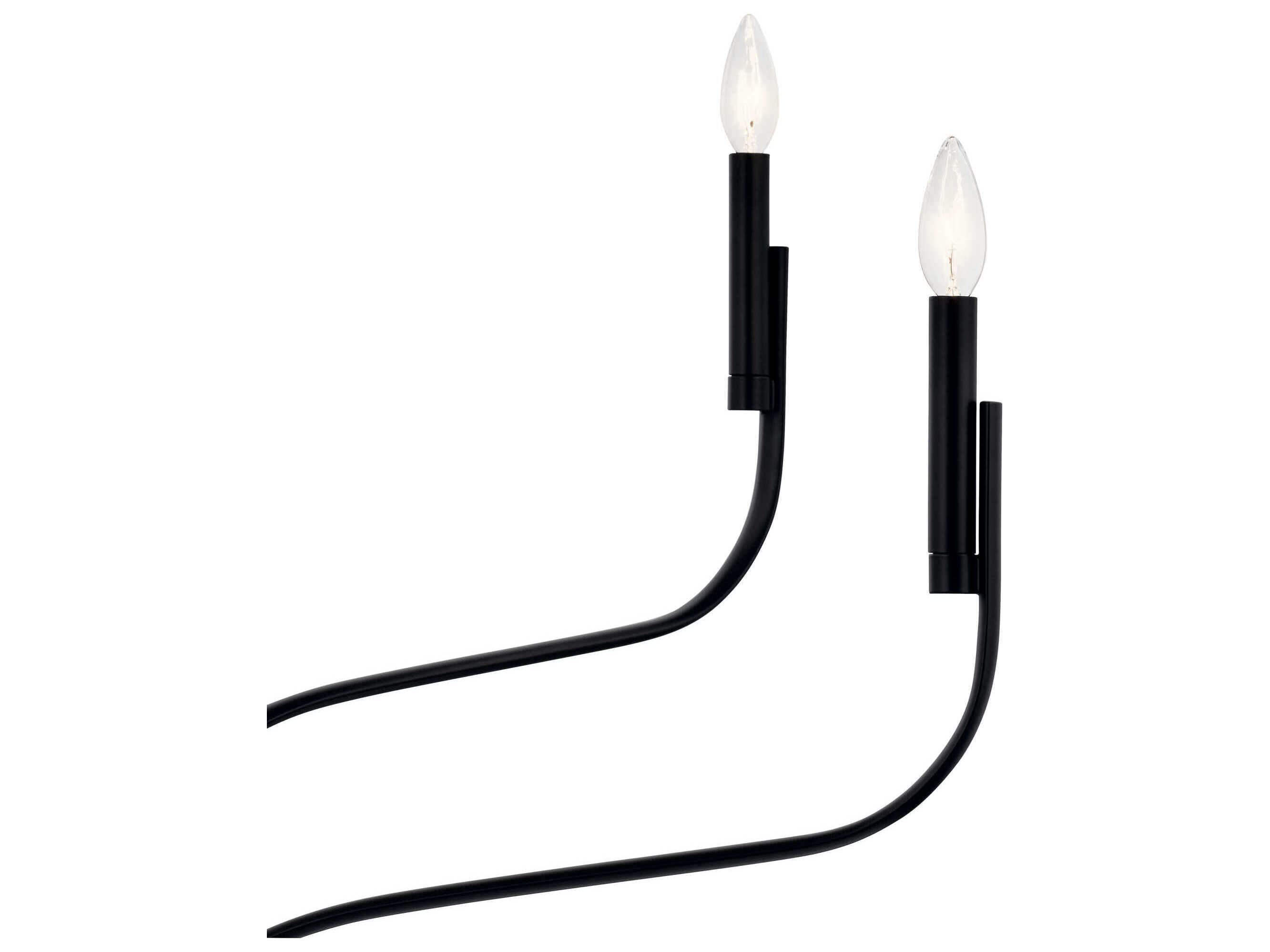 Kichler Livadia 6-Light Black Chandelier