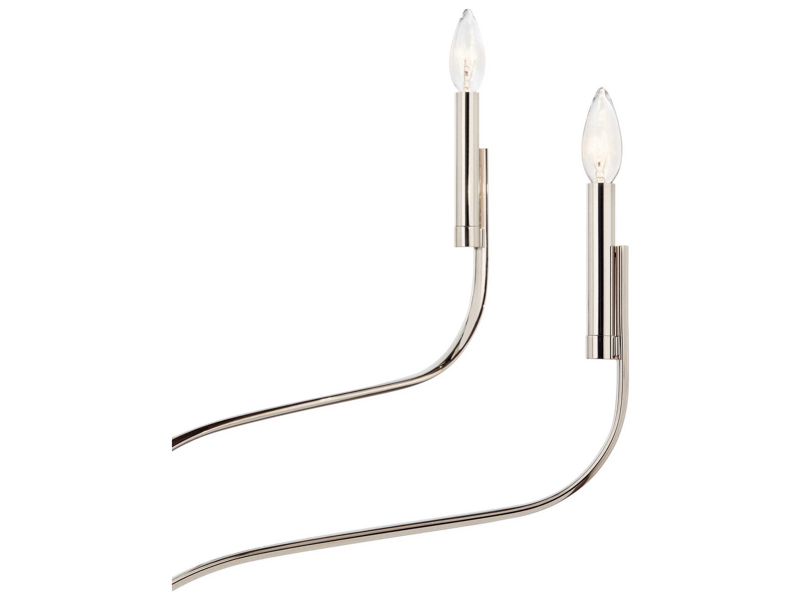 Kichler Livadia 6-Light Polished Nickel Chandelier