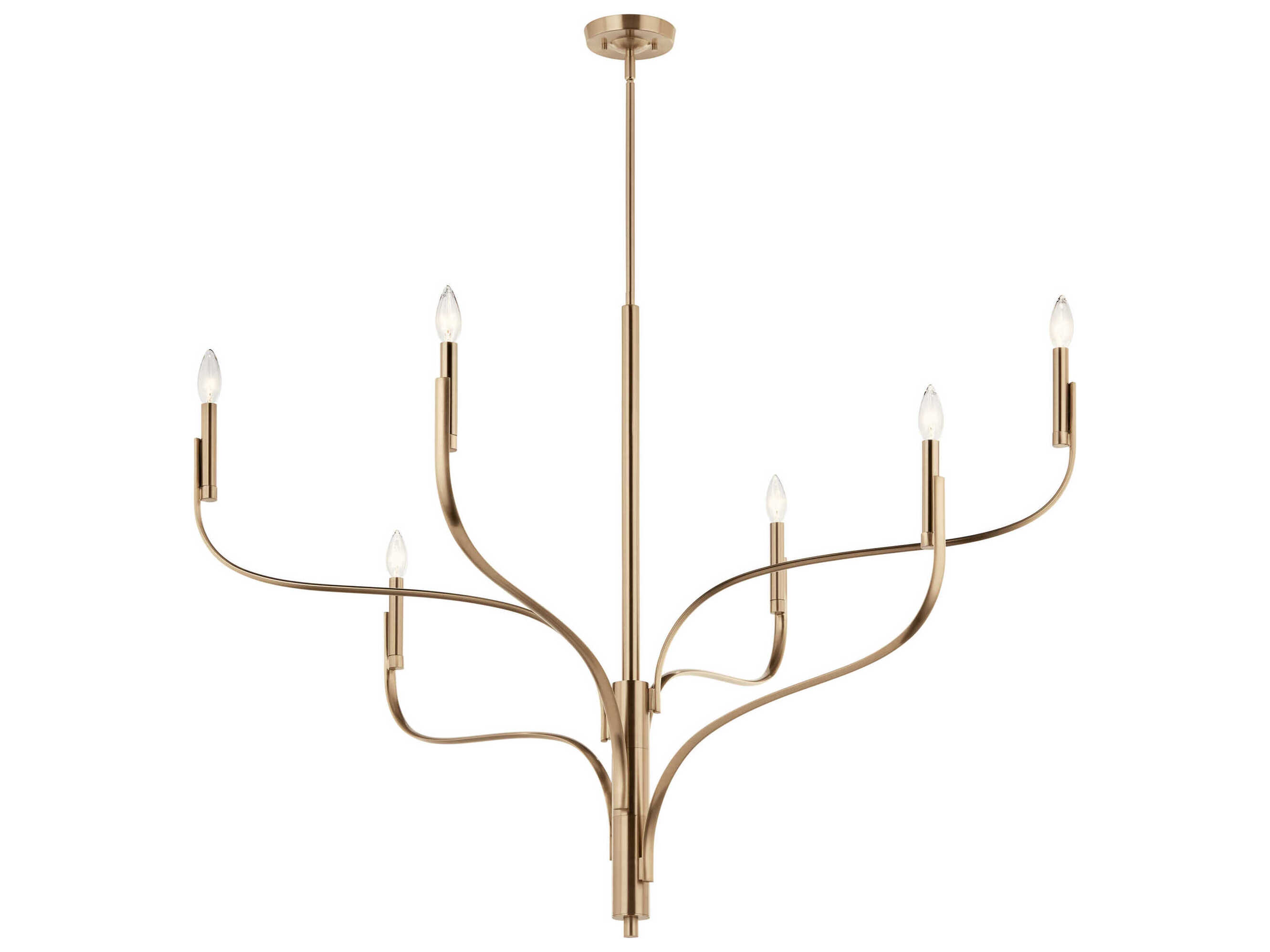 Kichler Livadia 6-Light Champagne Bronze Chandelier