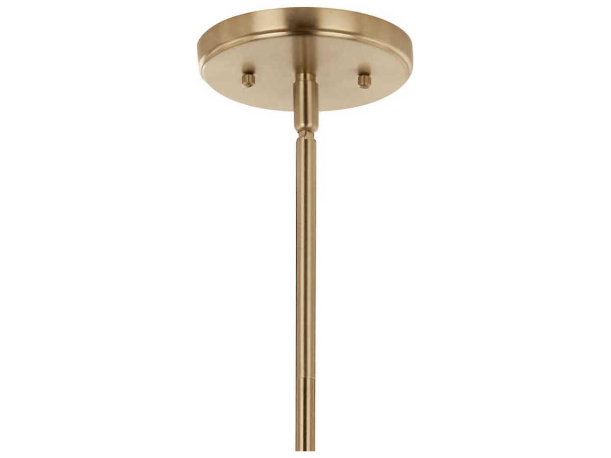 Kichler Velestino 4-Light Champagne Bronze Cylinder Chandelier