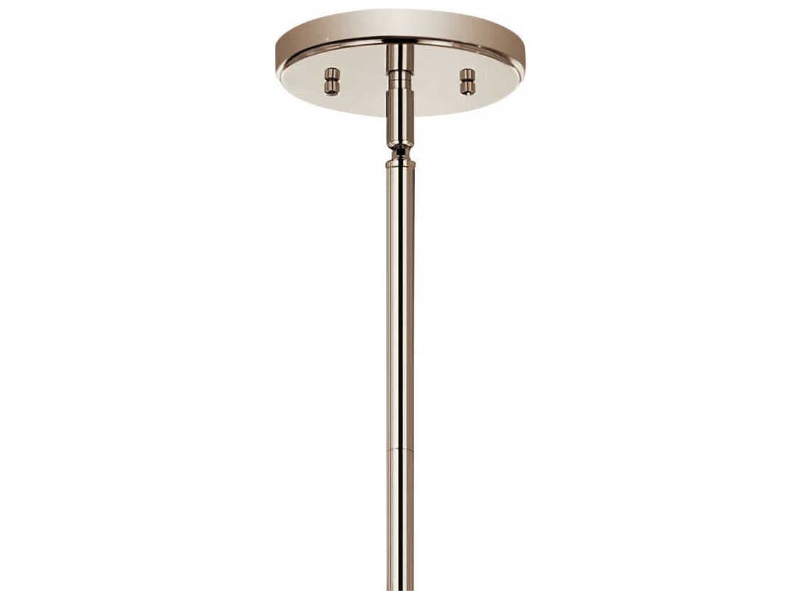 Kichler Velestino 8-Light Polished Nickel Cylinder Chandelier